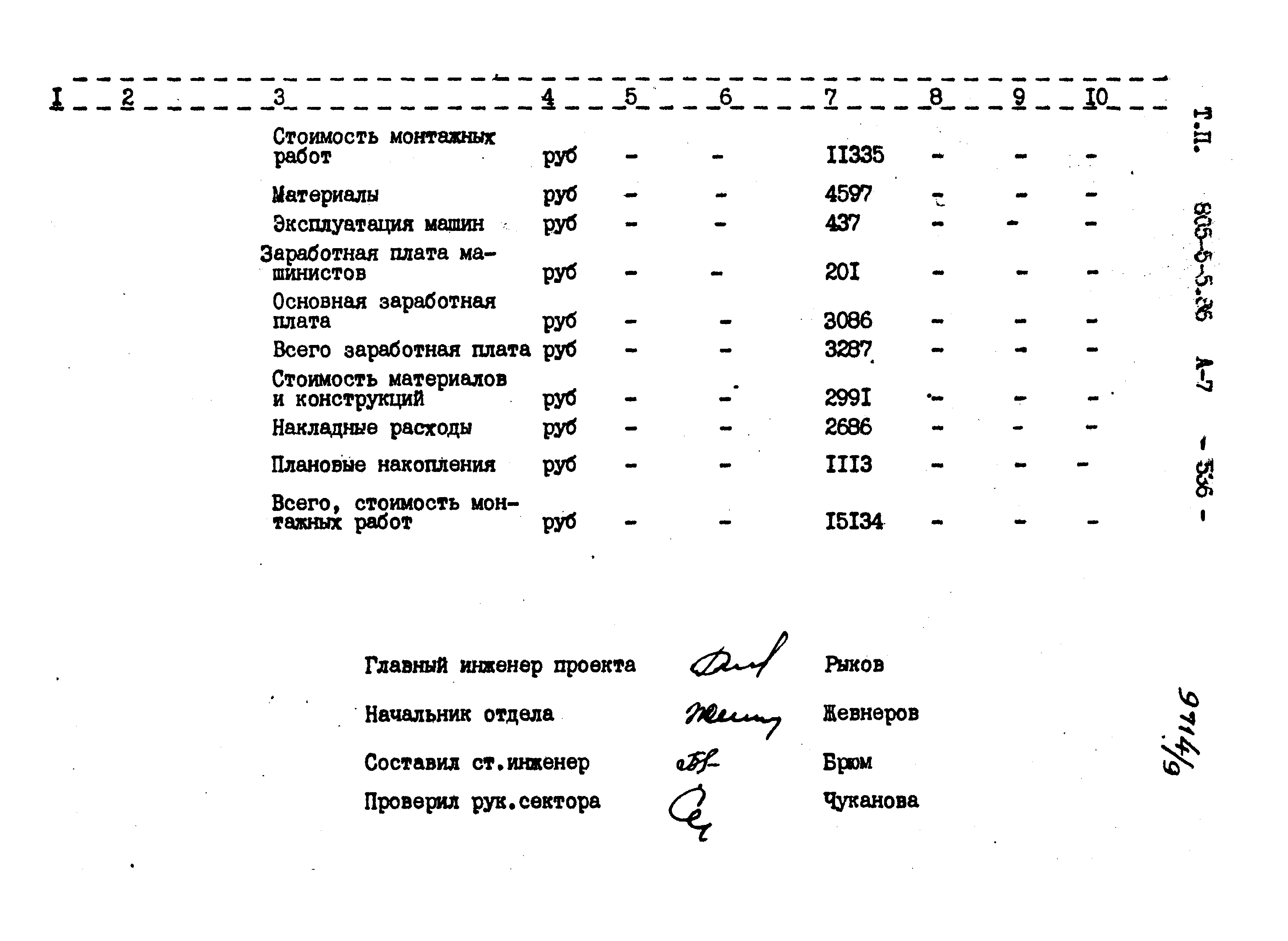 Типовой проект 805-5-5.86