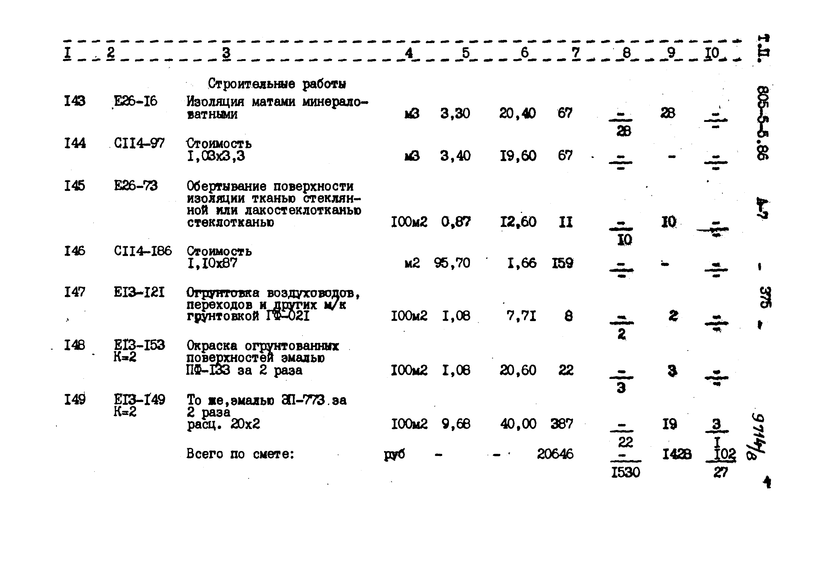 Типовой проект 805-5-5.86