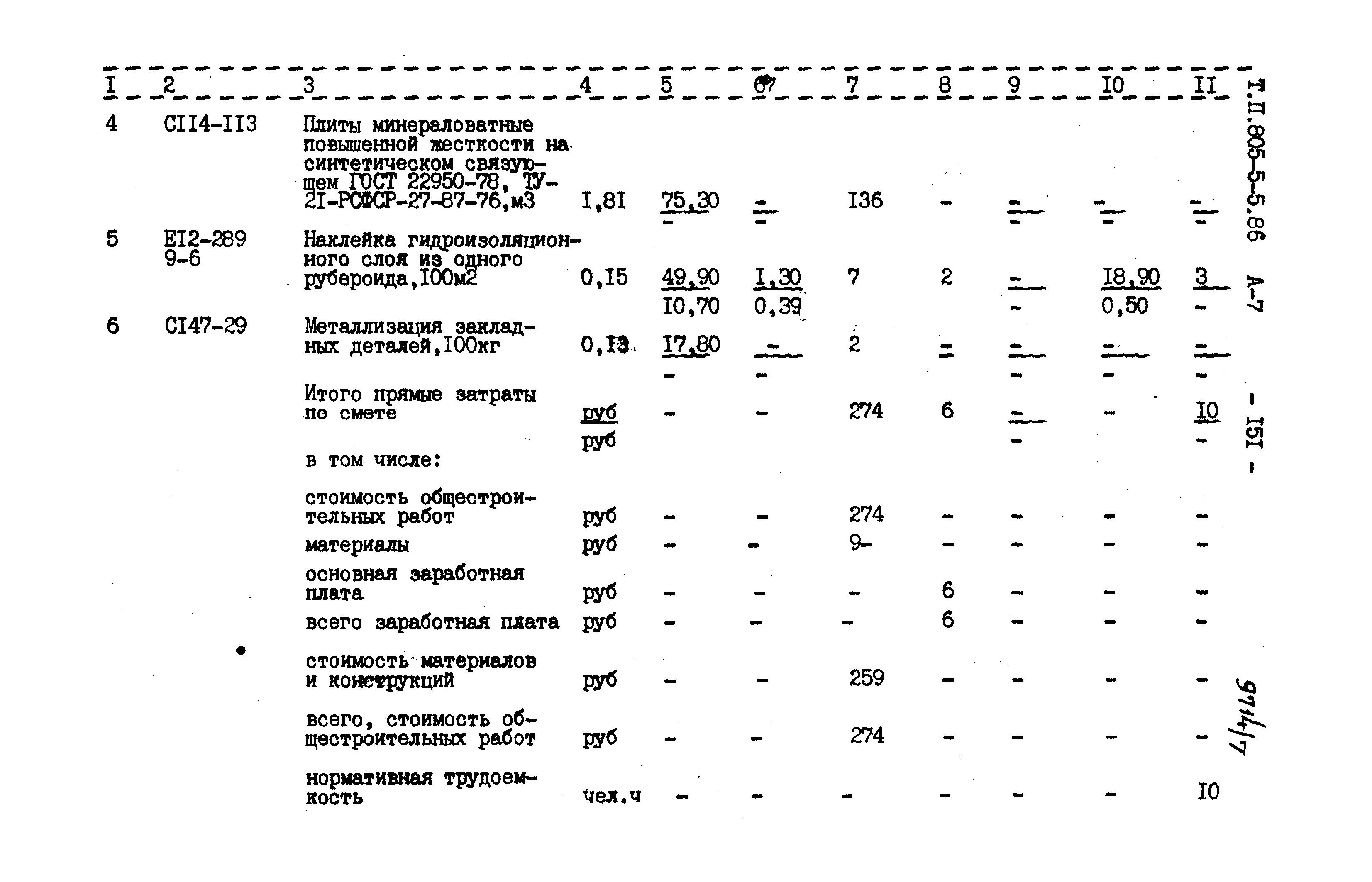 Типовой проект 805-5-5.86