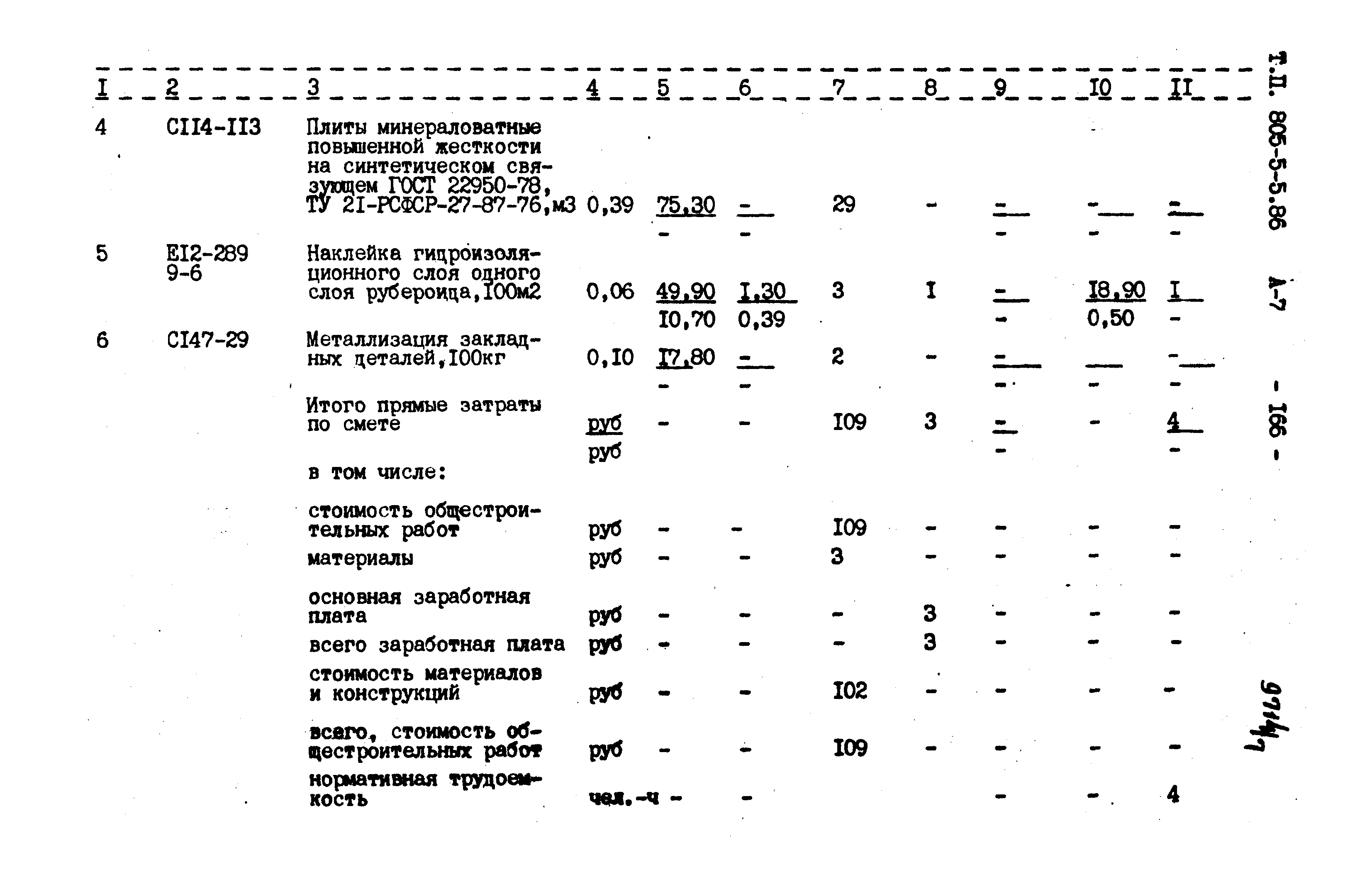 Типовой проект 805-5-5.86