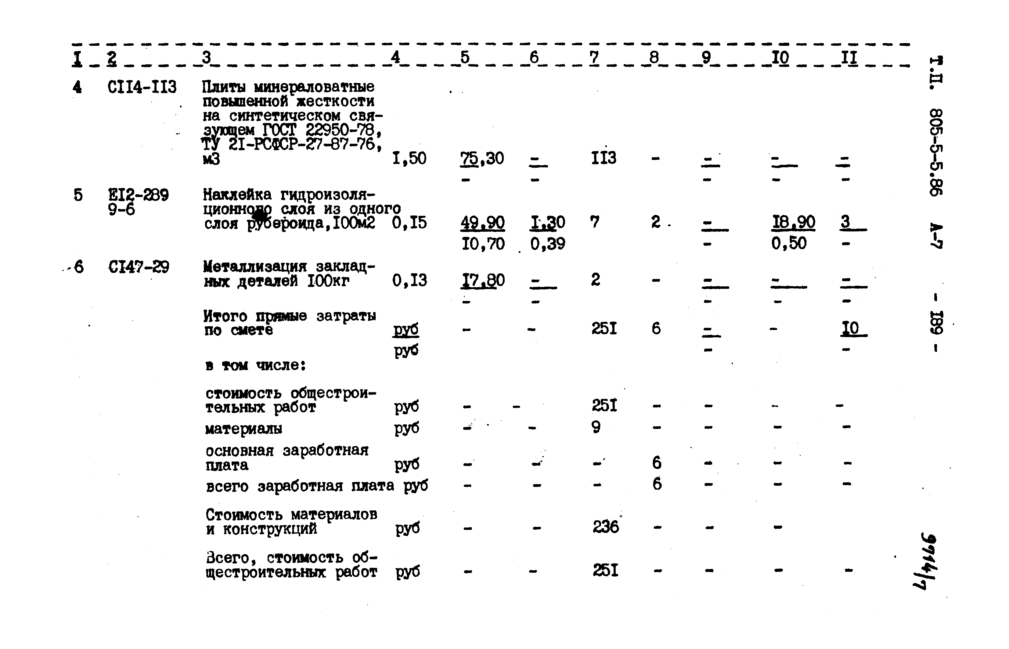 Типовой проект 805-5-5.86