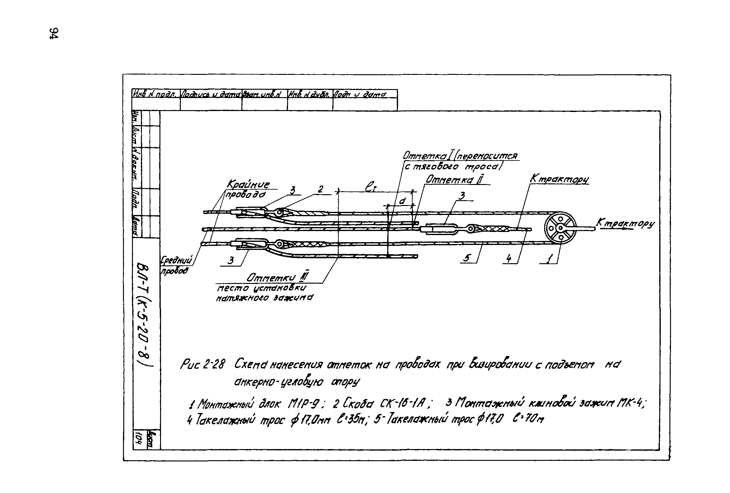 Технологическая карта К-5-20-8