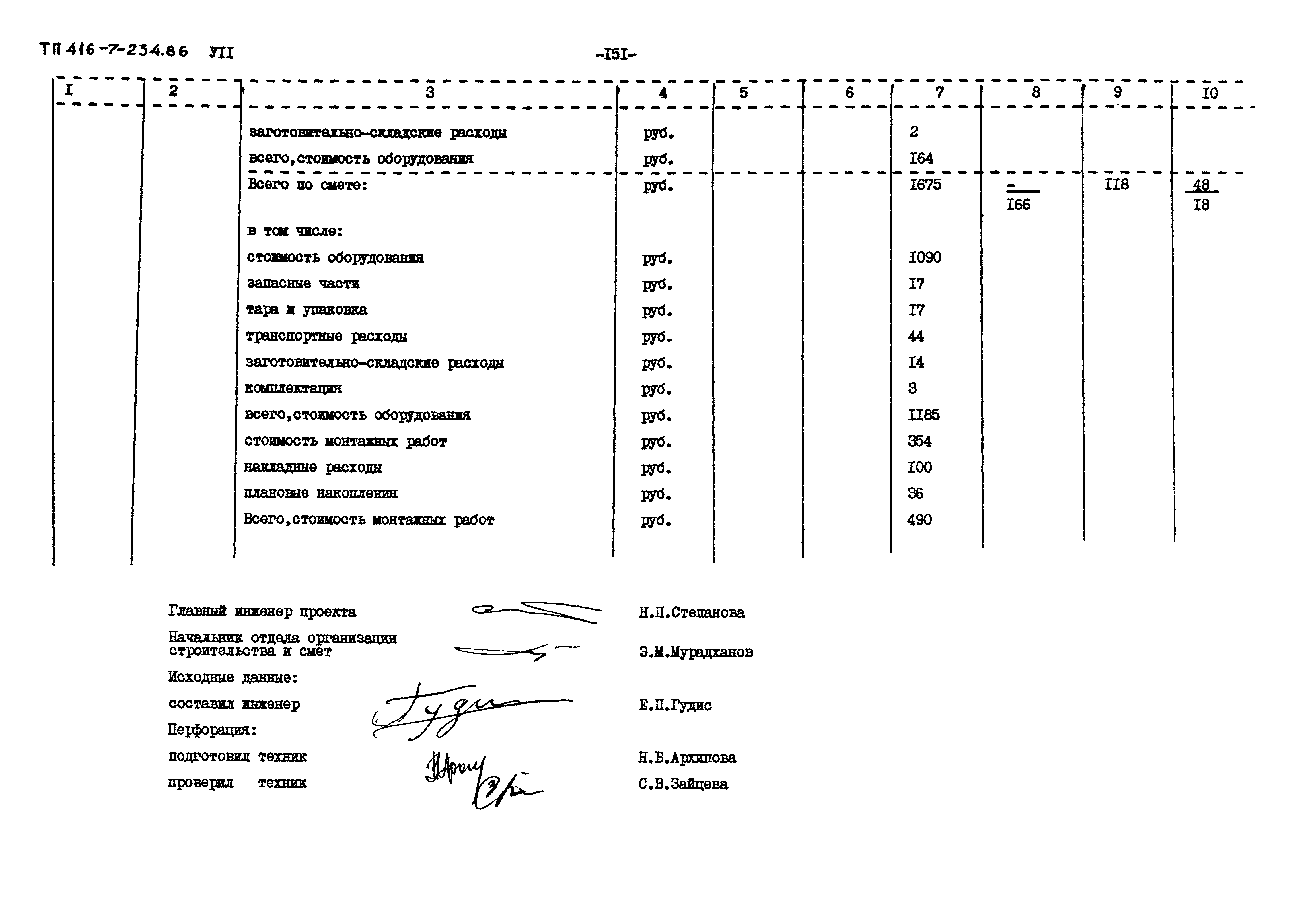 Типовой проект 416-7-234.86