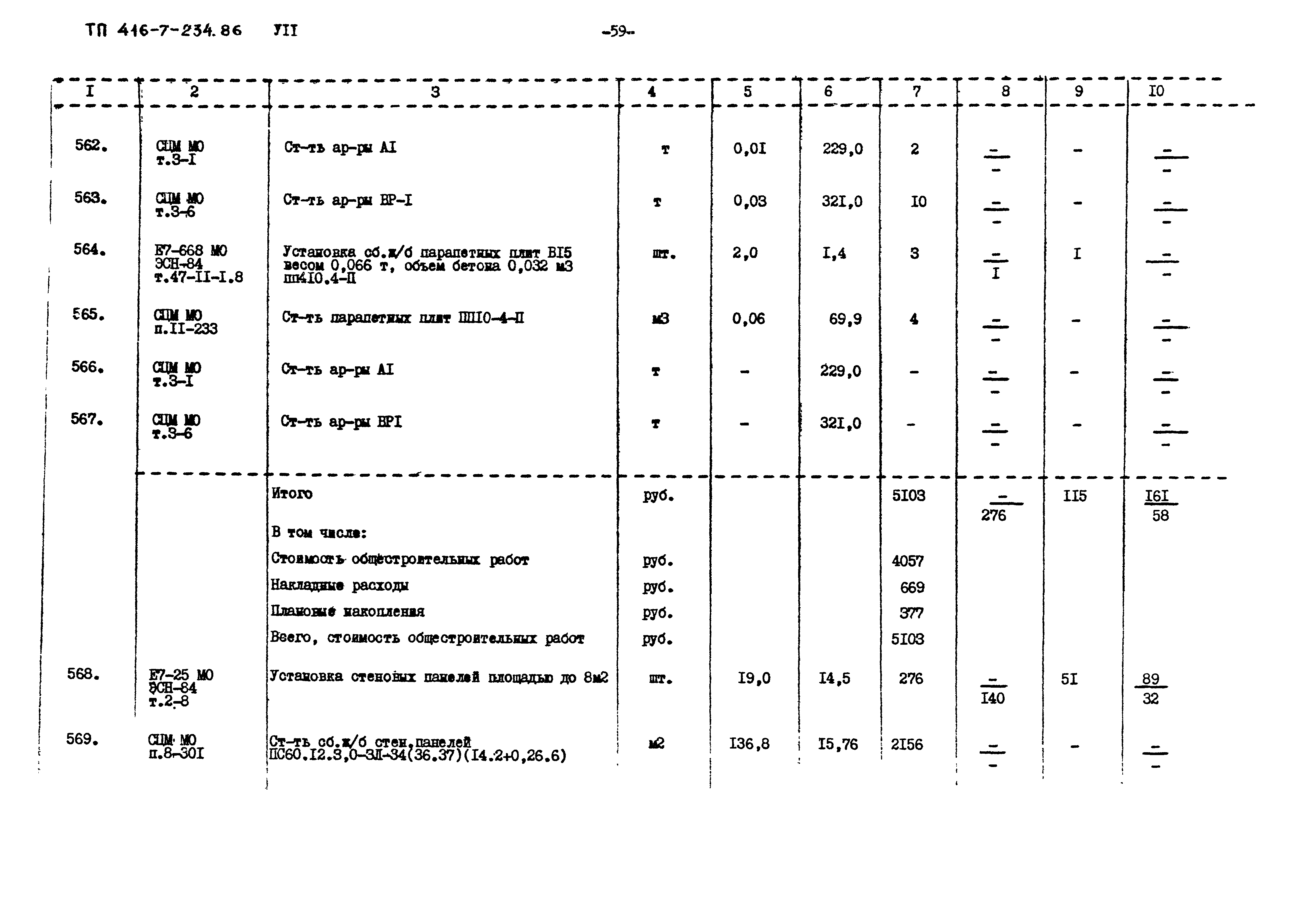 Типовой проект 416-7-234.86