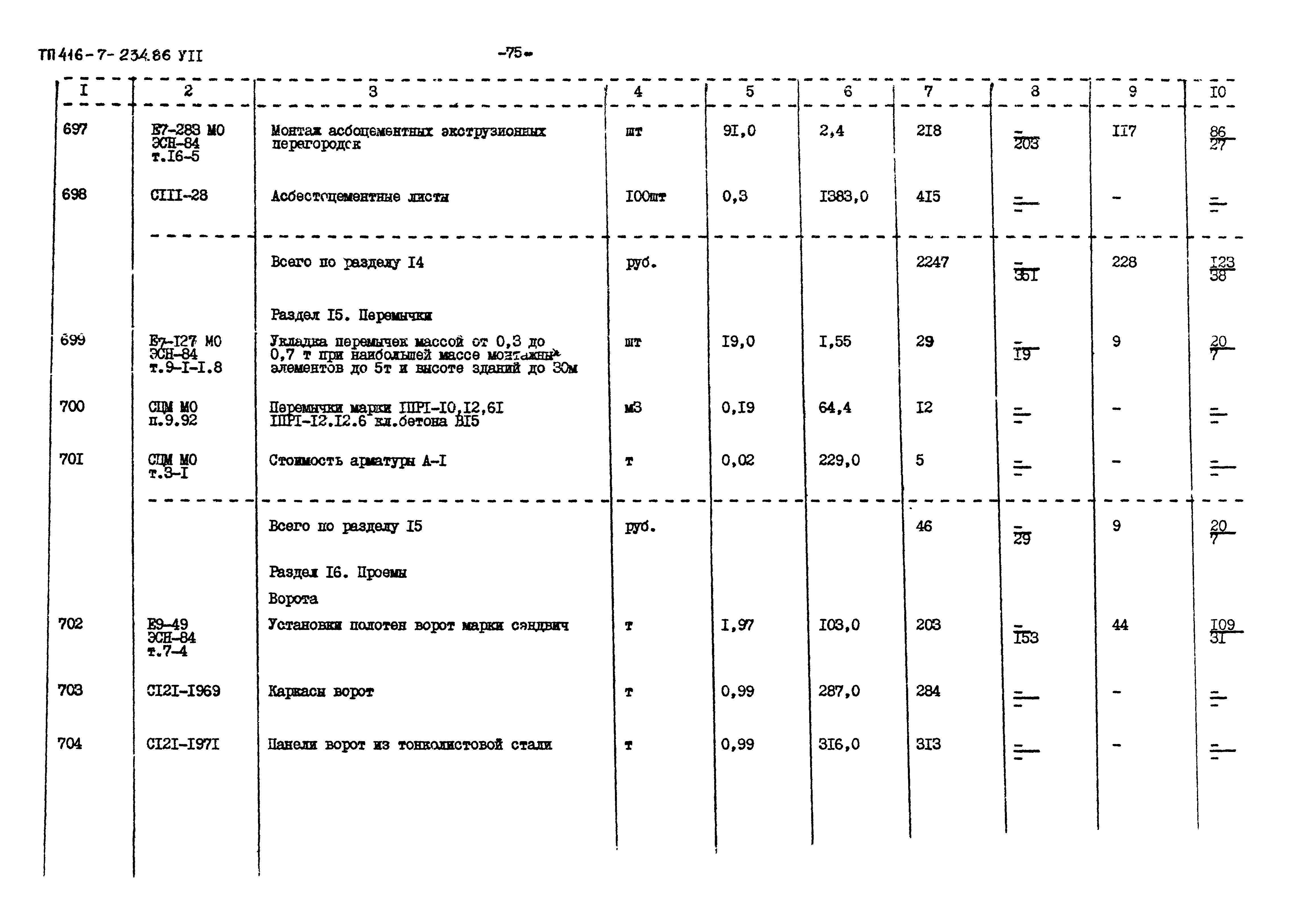 Типовой проект 416-7-234.86