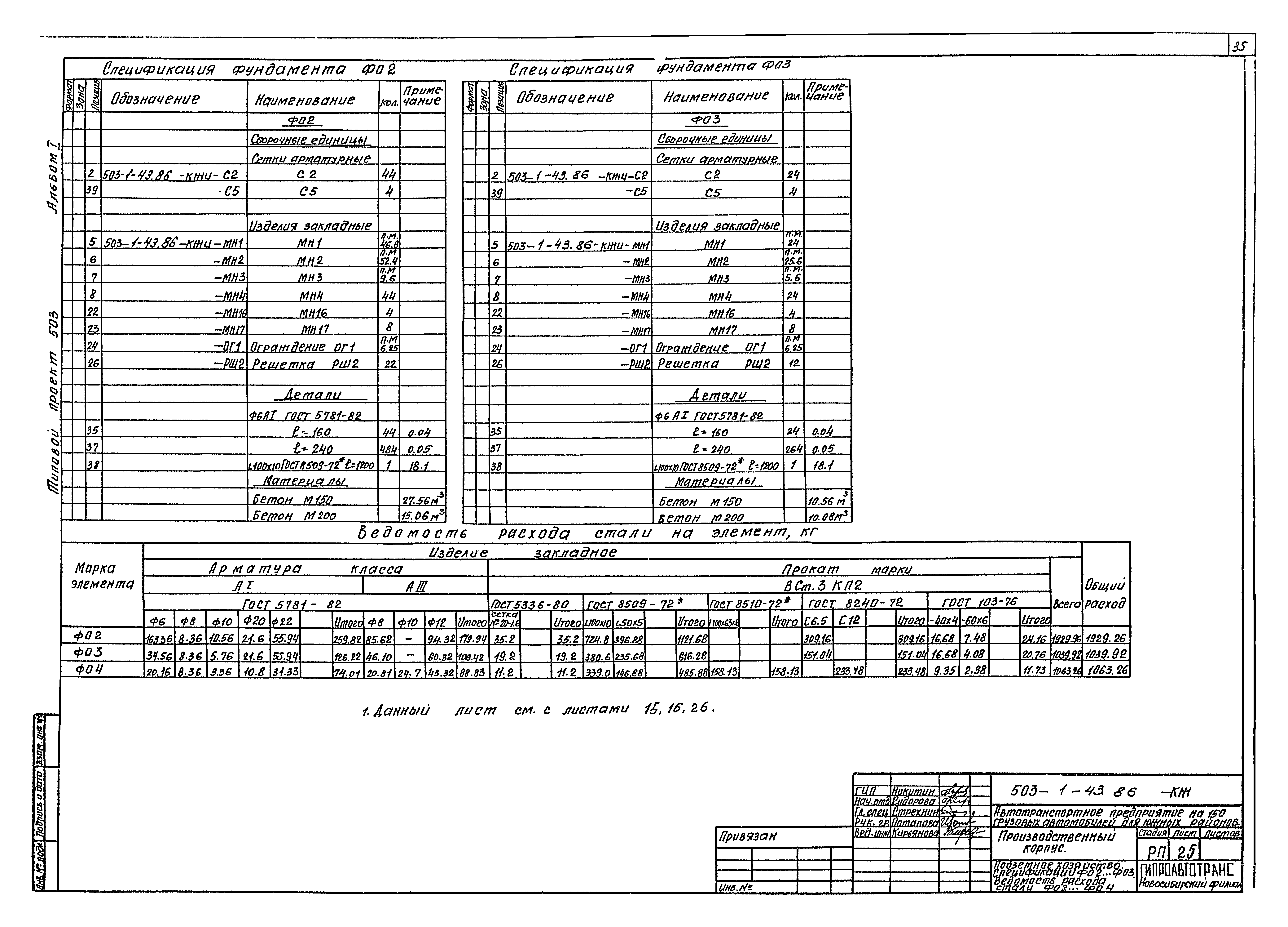 Типовой проект 503-1-43.86