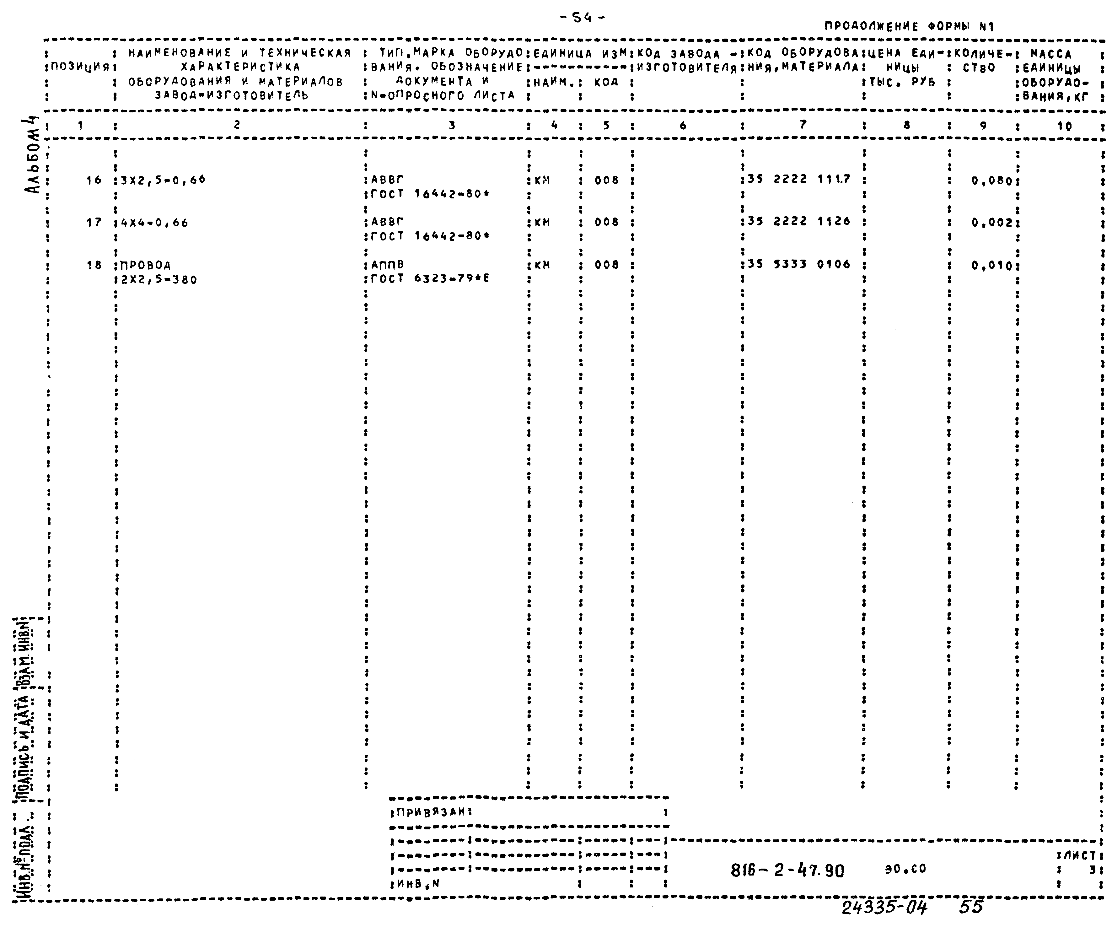 Типовой проект 816-2-47.90