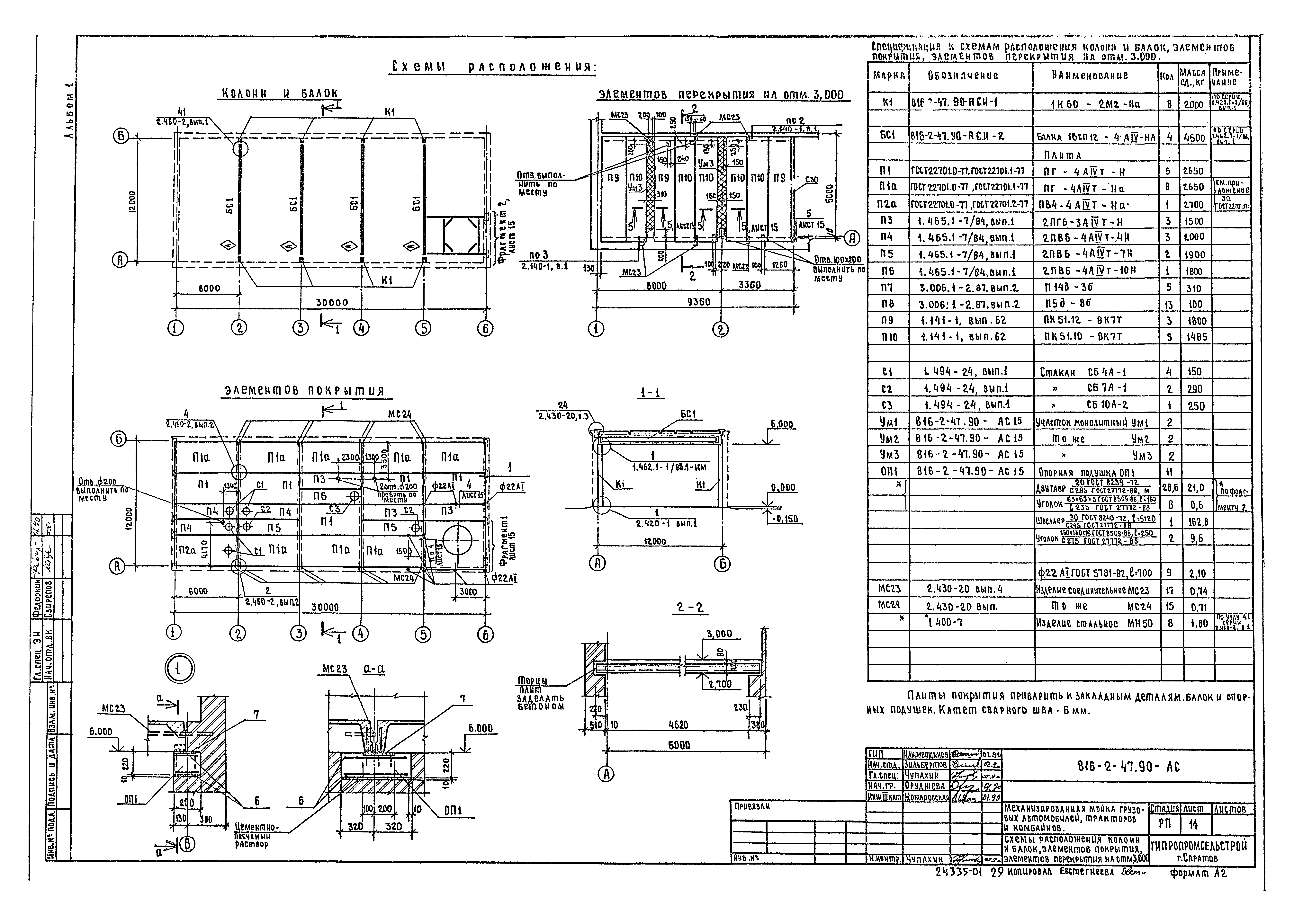 Типовой проект 816-2-47.90
