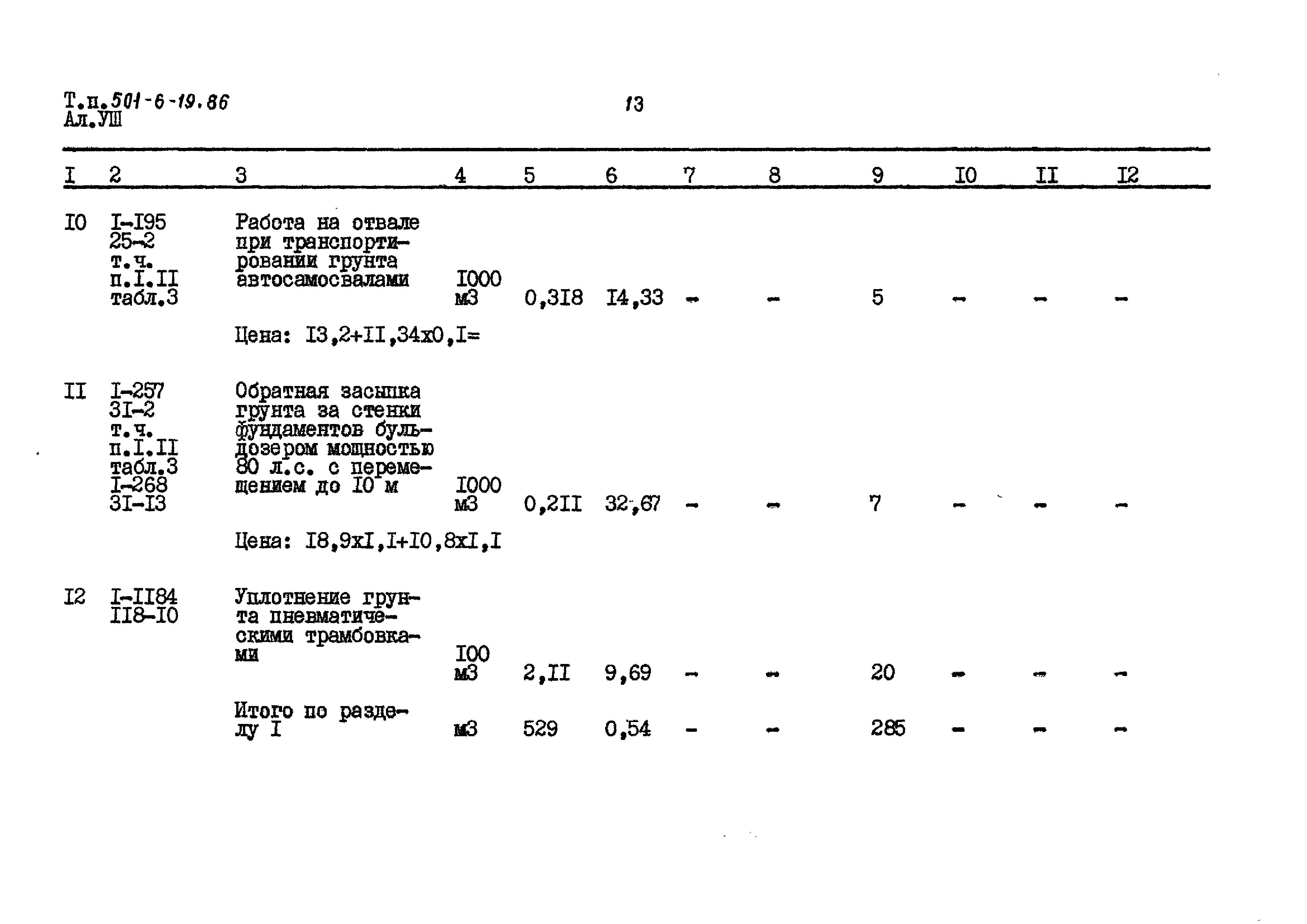 Типовой проект 501-6-19.86