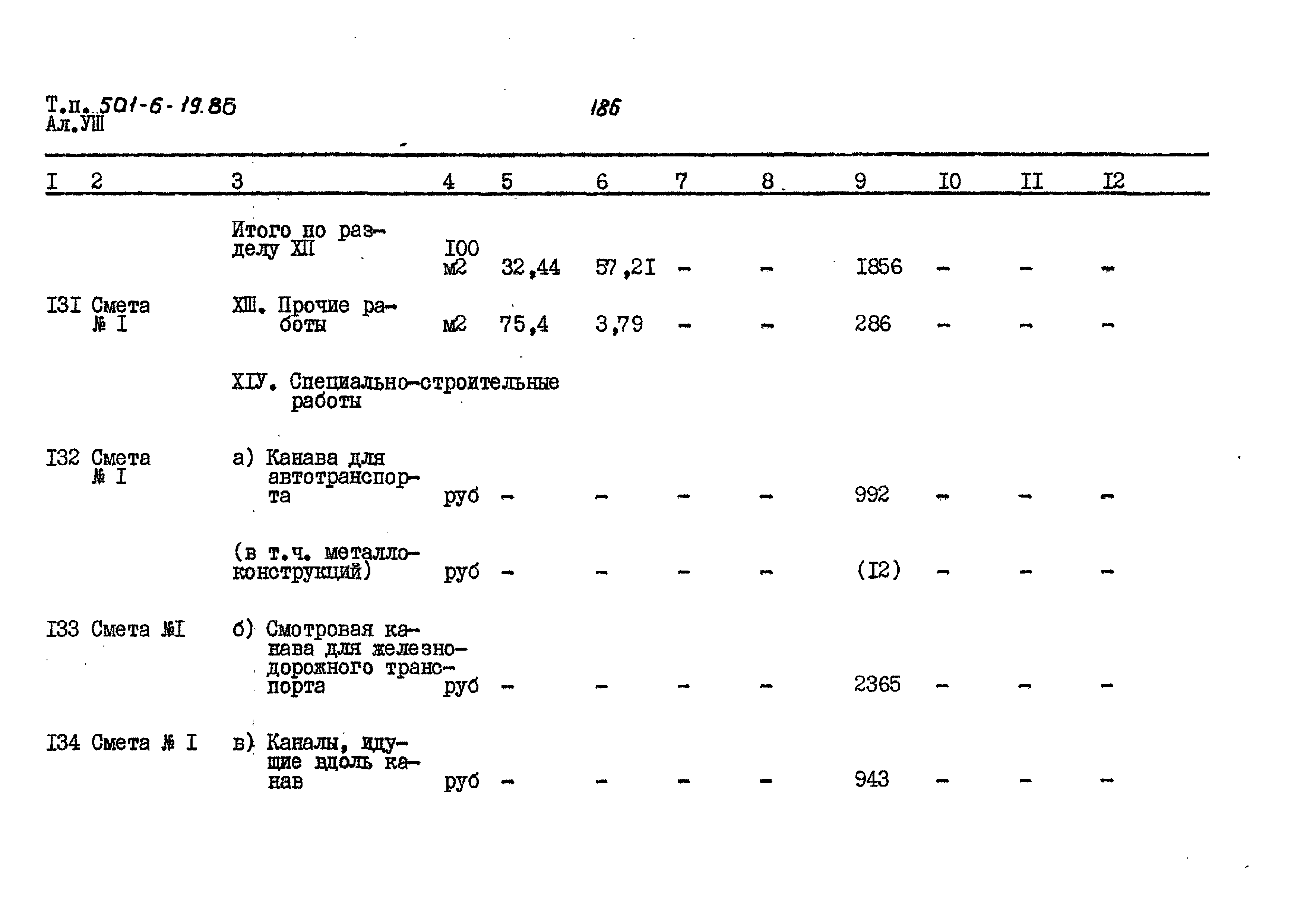 Типовой проект 501-6-19.86