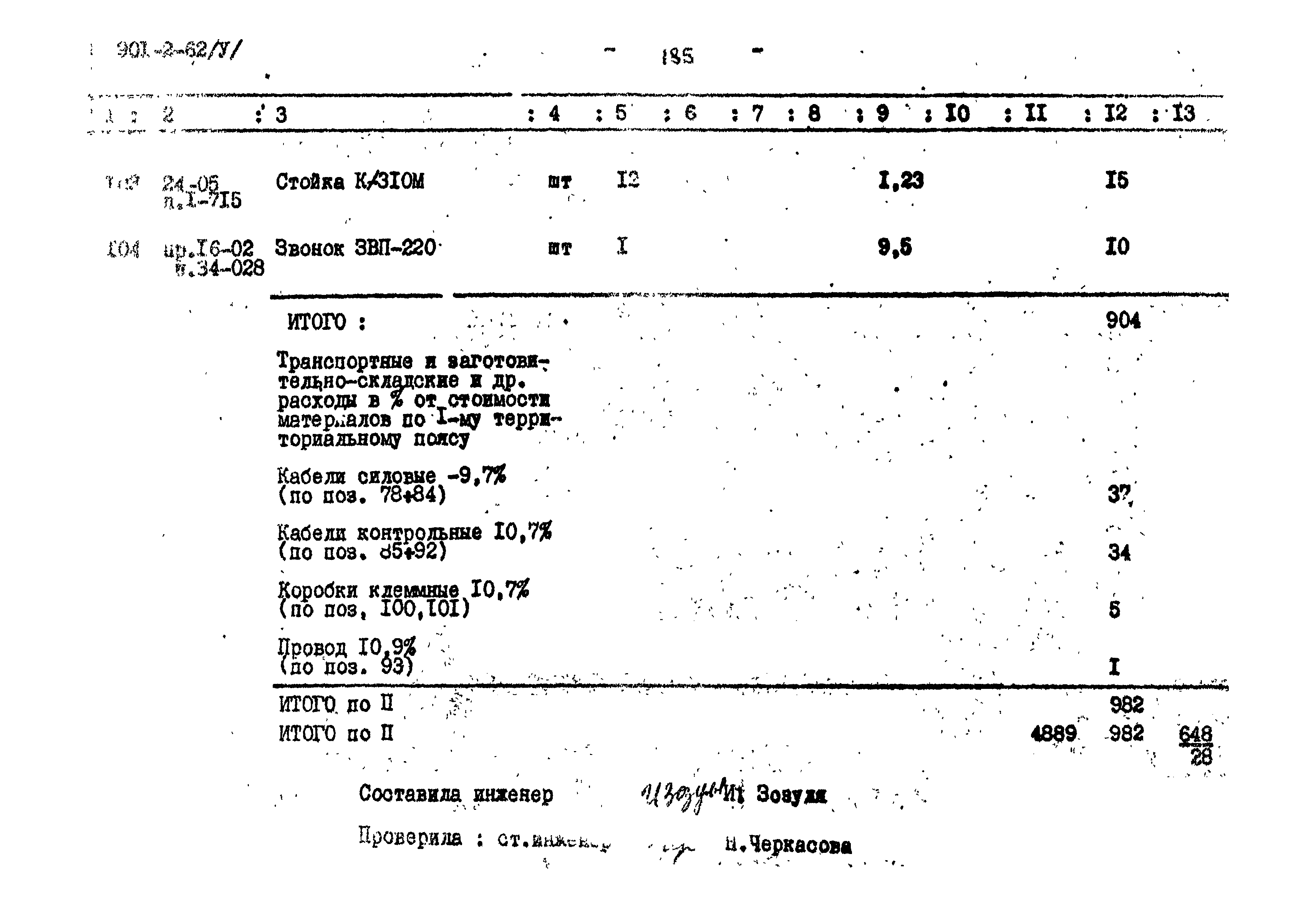 Типовой проект 901-2-62