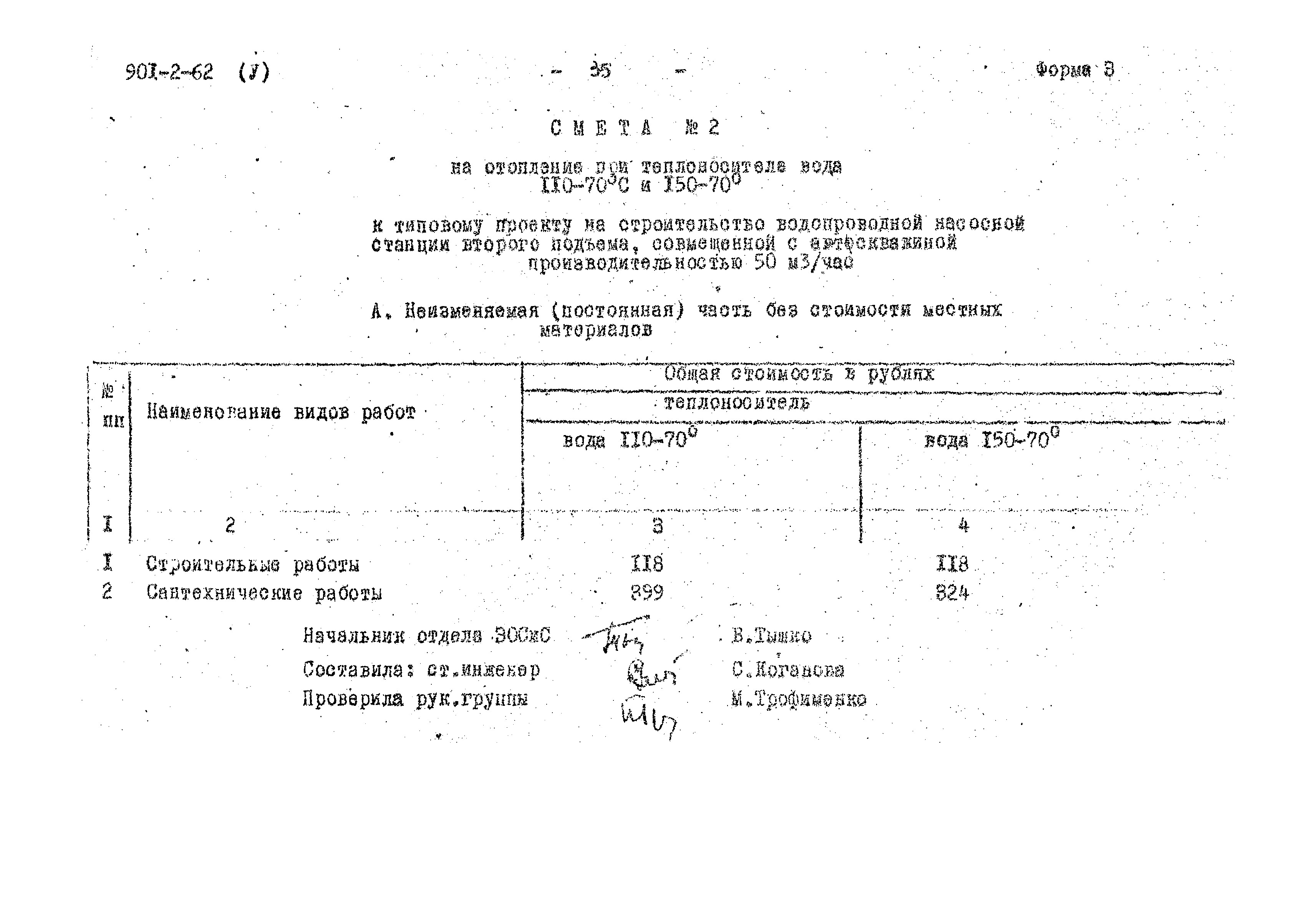 Типовой проект 901-2-62