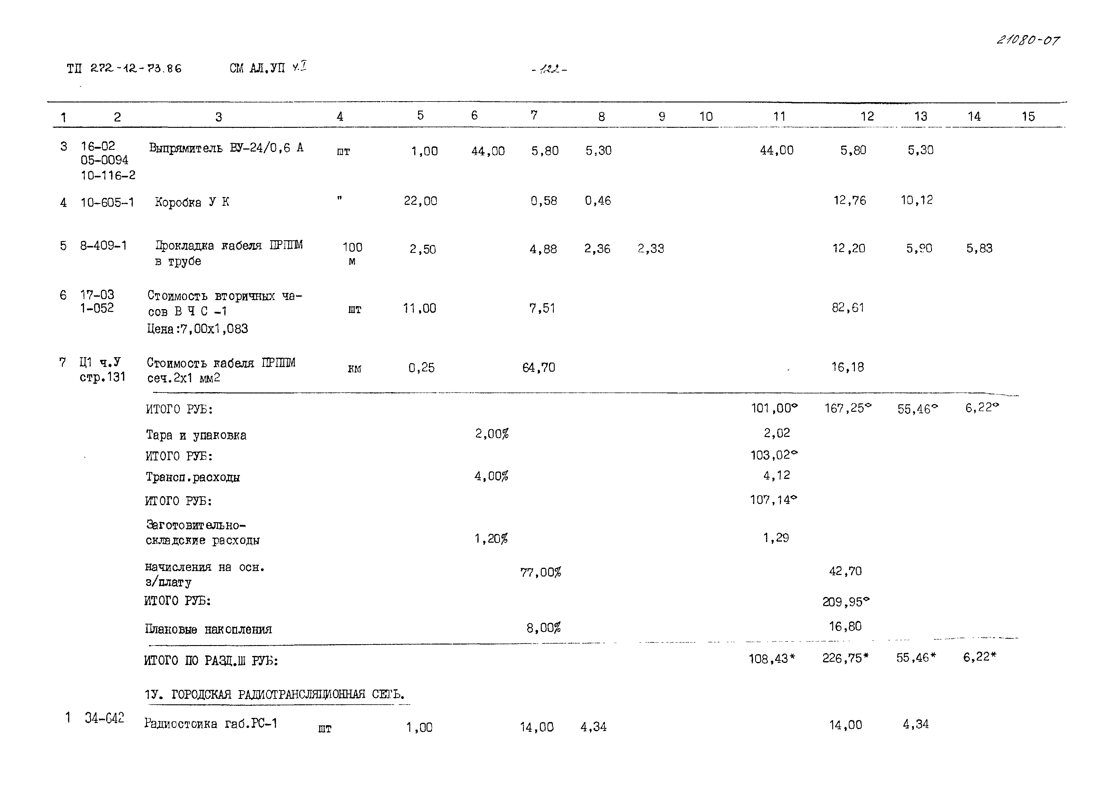 Типовой проект 272-12-73.86