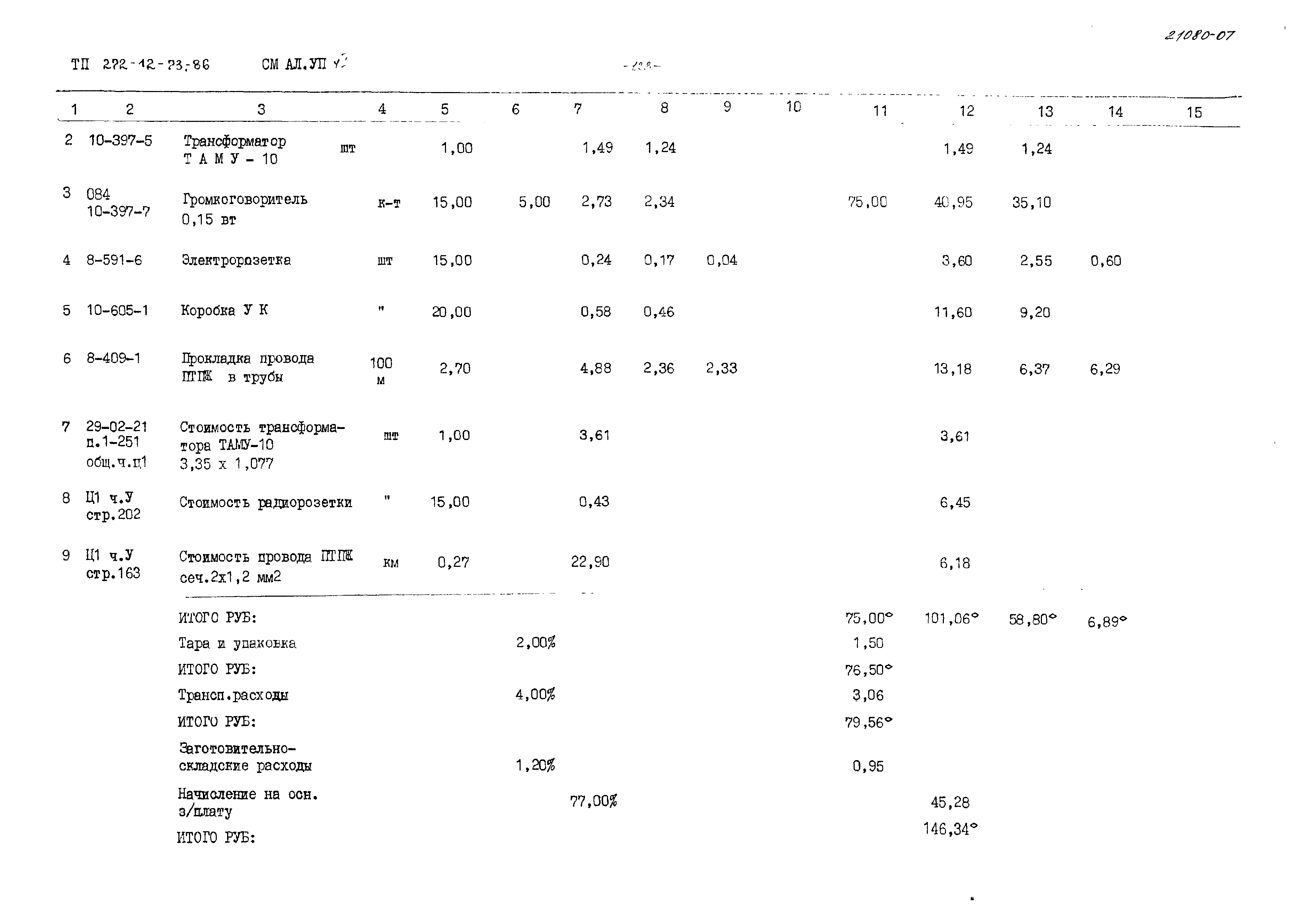 Типовой проект 272-12-73.86