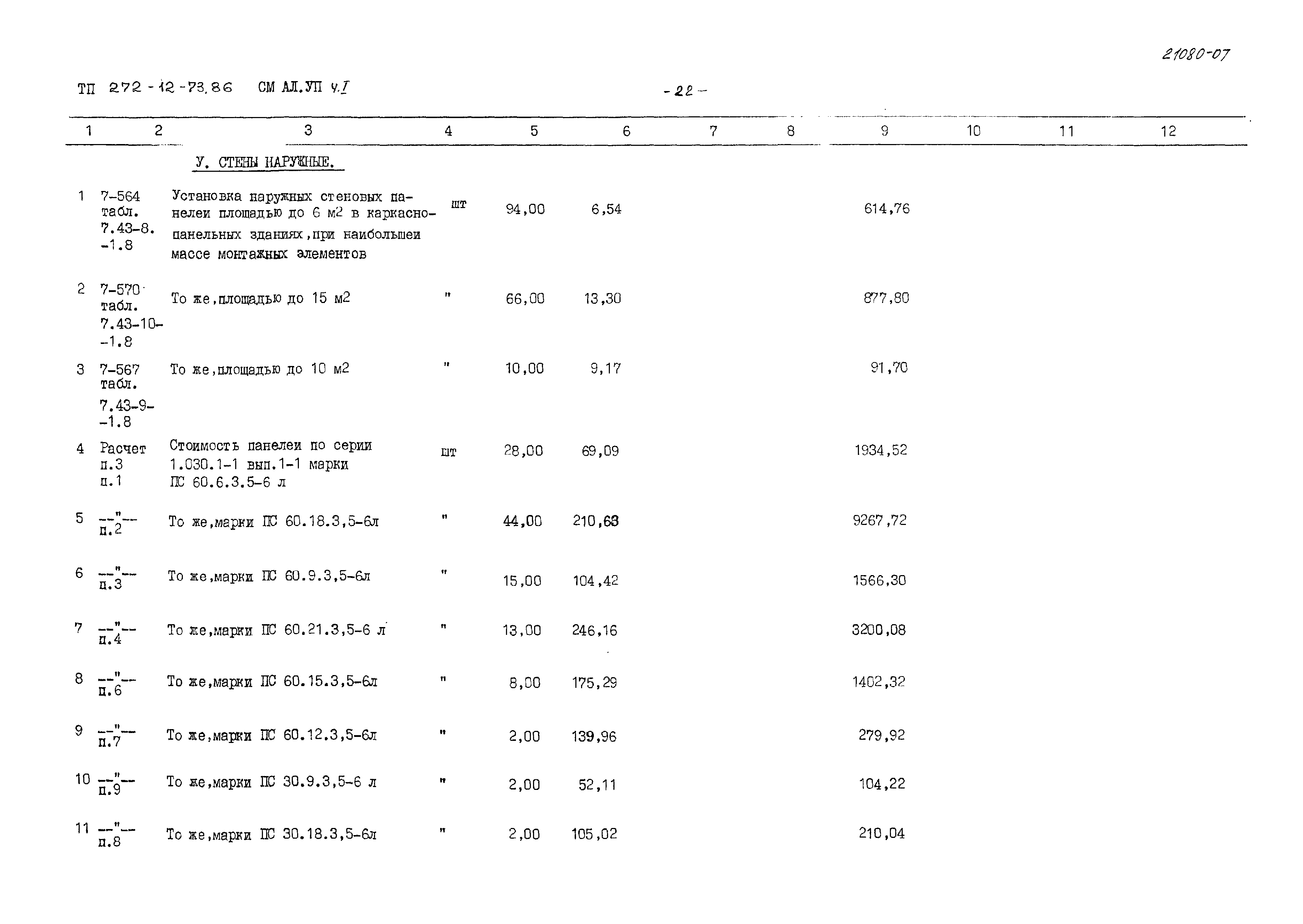 Типовой проект 272-12-73.86