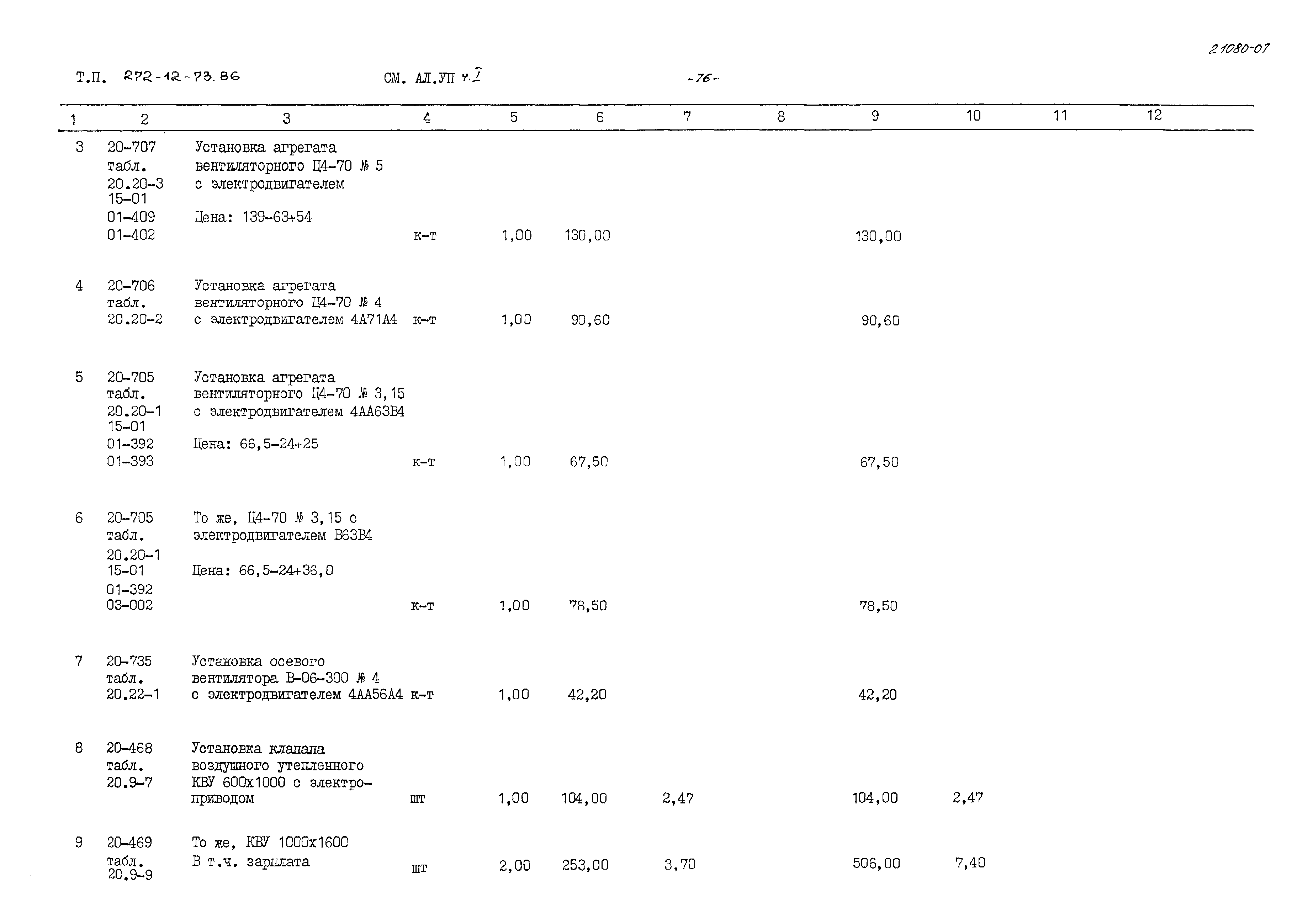 Типовой проект 272-12-73.86