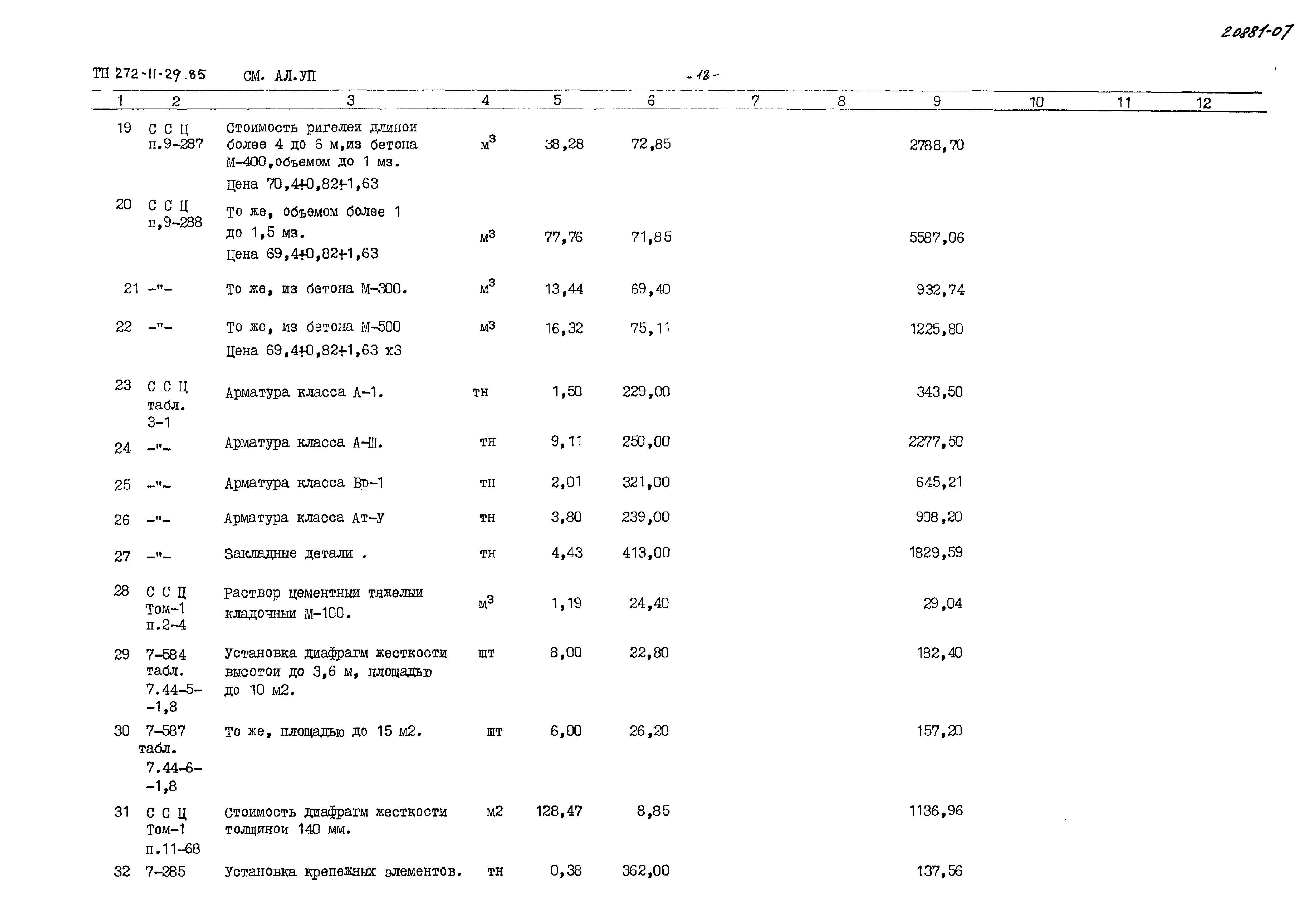 Типовой проект 272-11-29.85