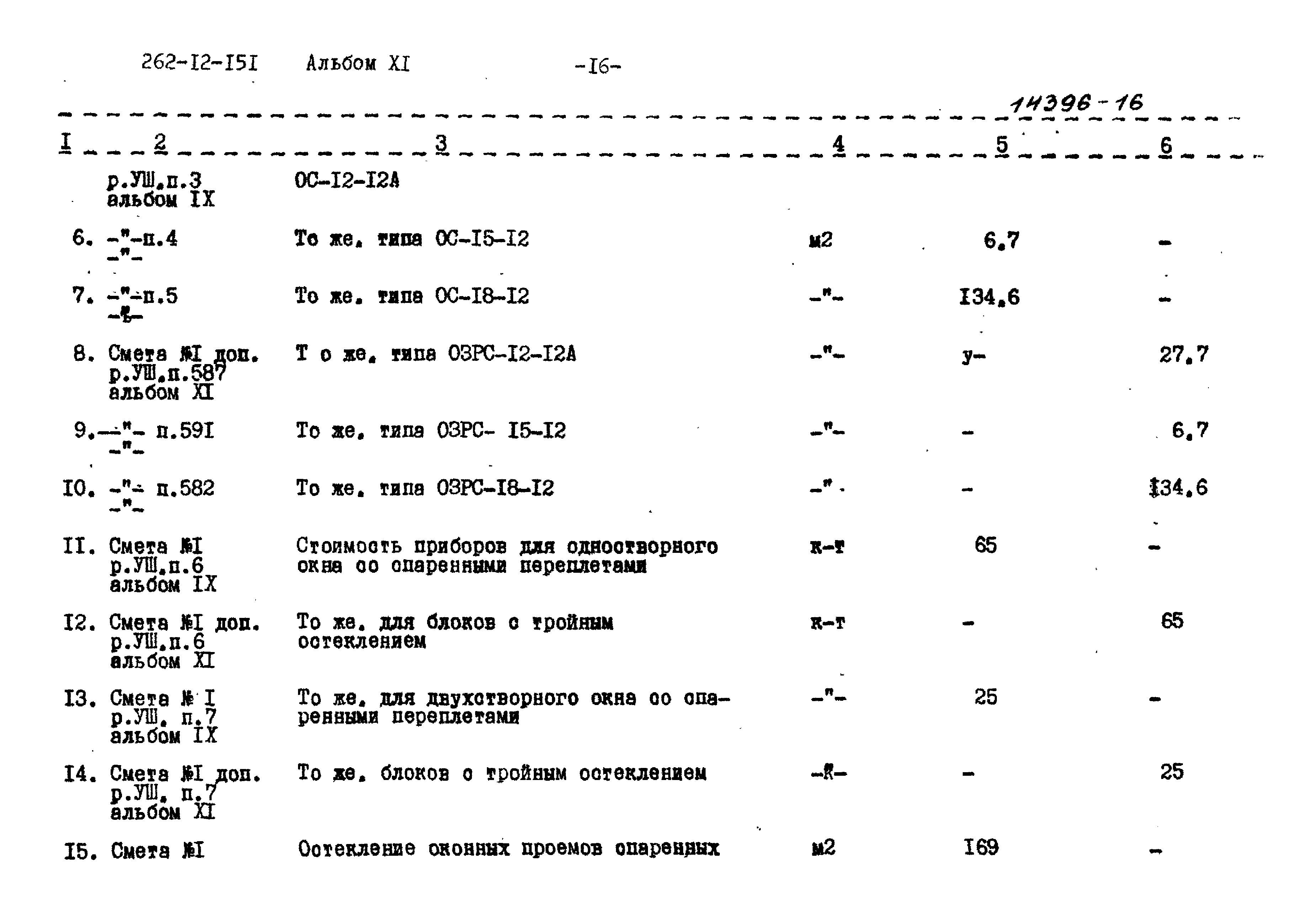 Типовой проект 262-12-151