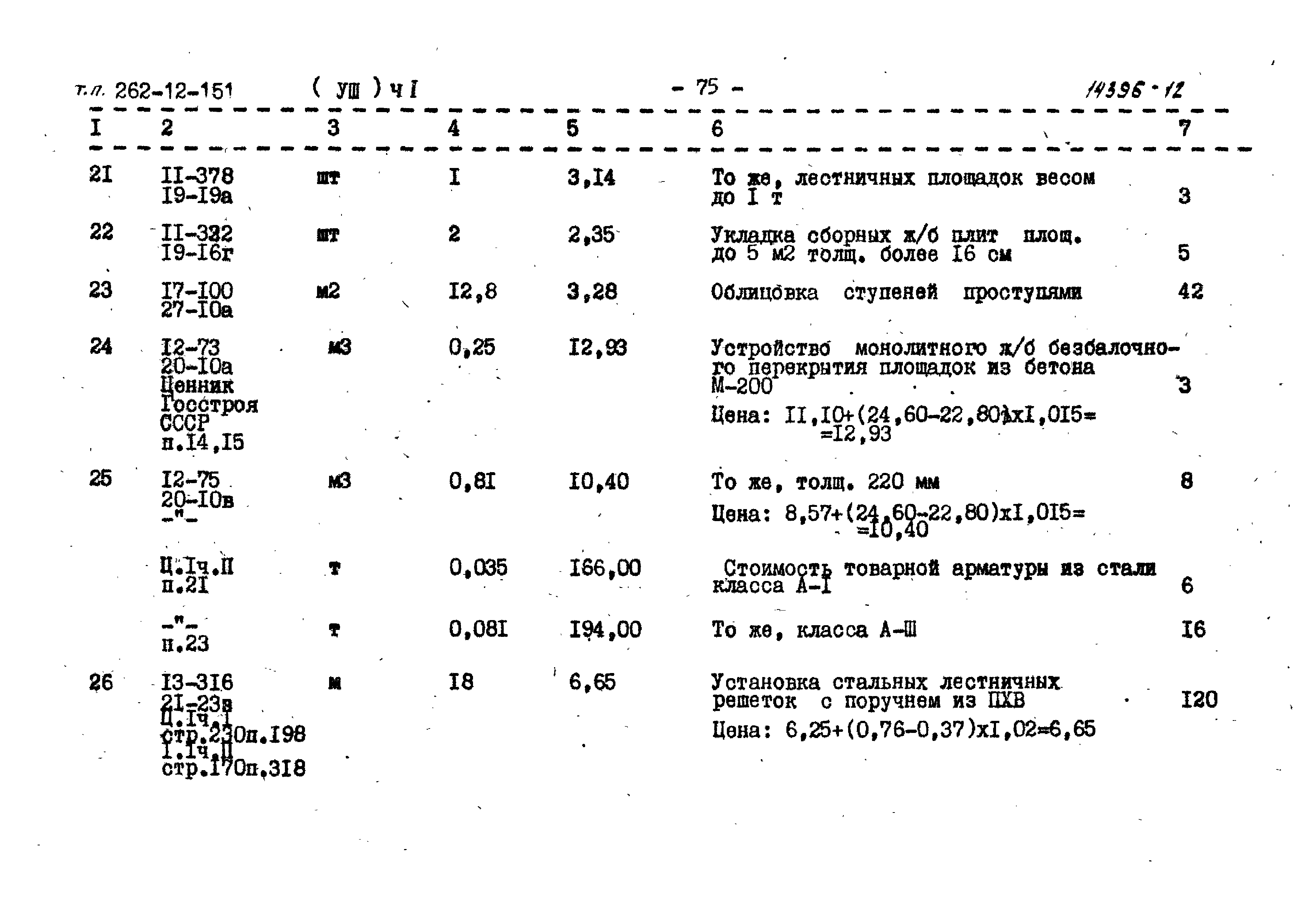 Типовой проект 262-12-151