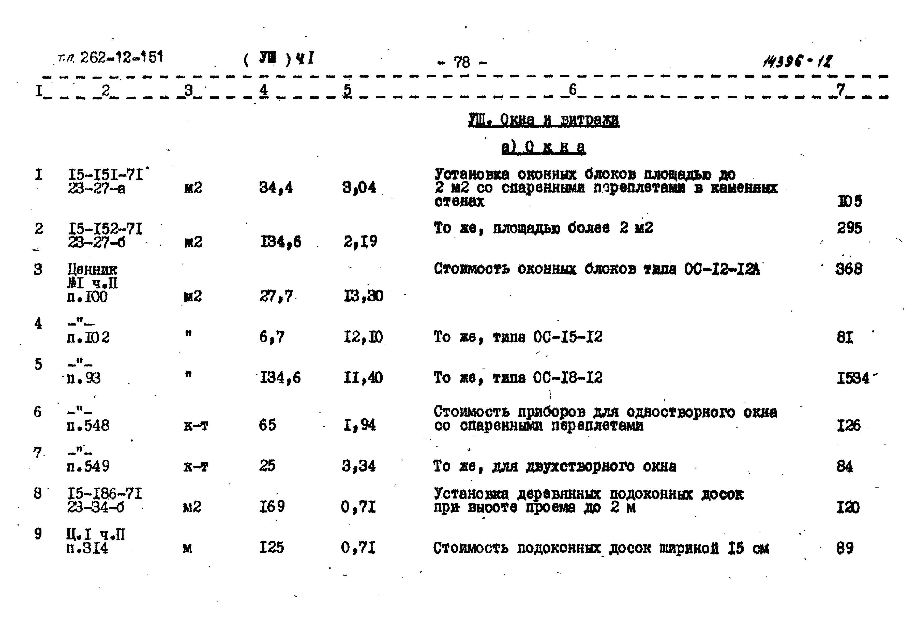 Типовой проект 262-12-151