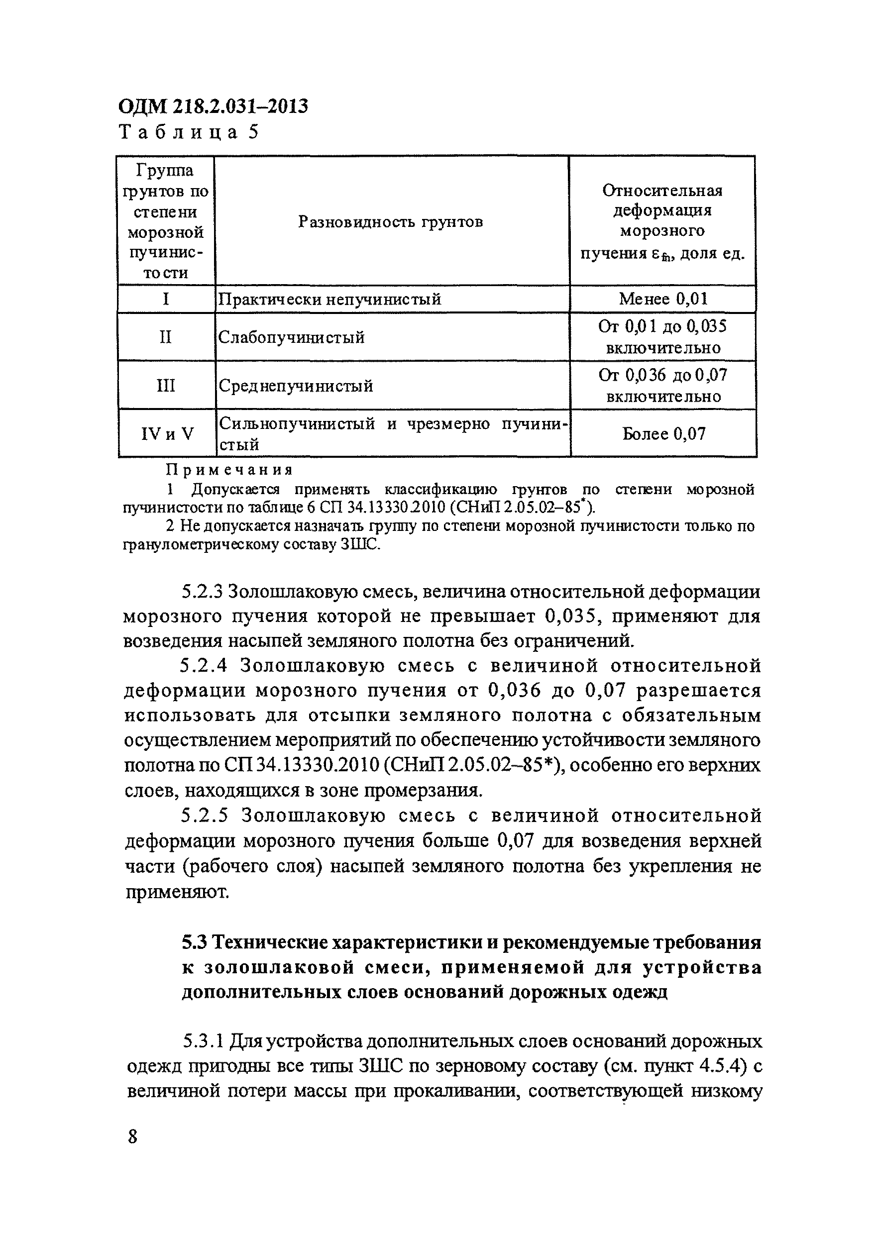 ОДМ 218.2.031-2013