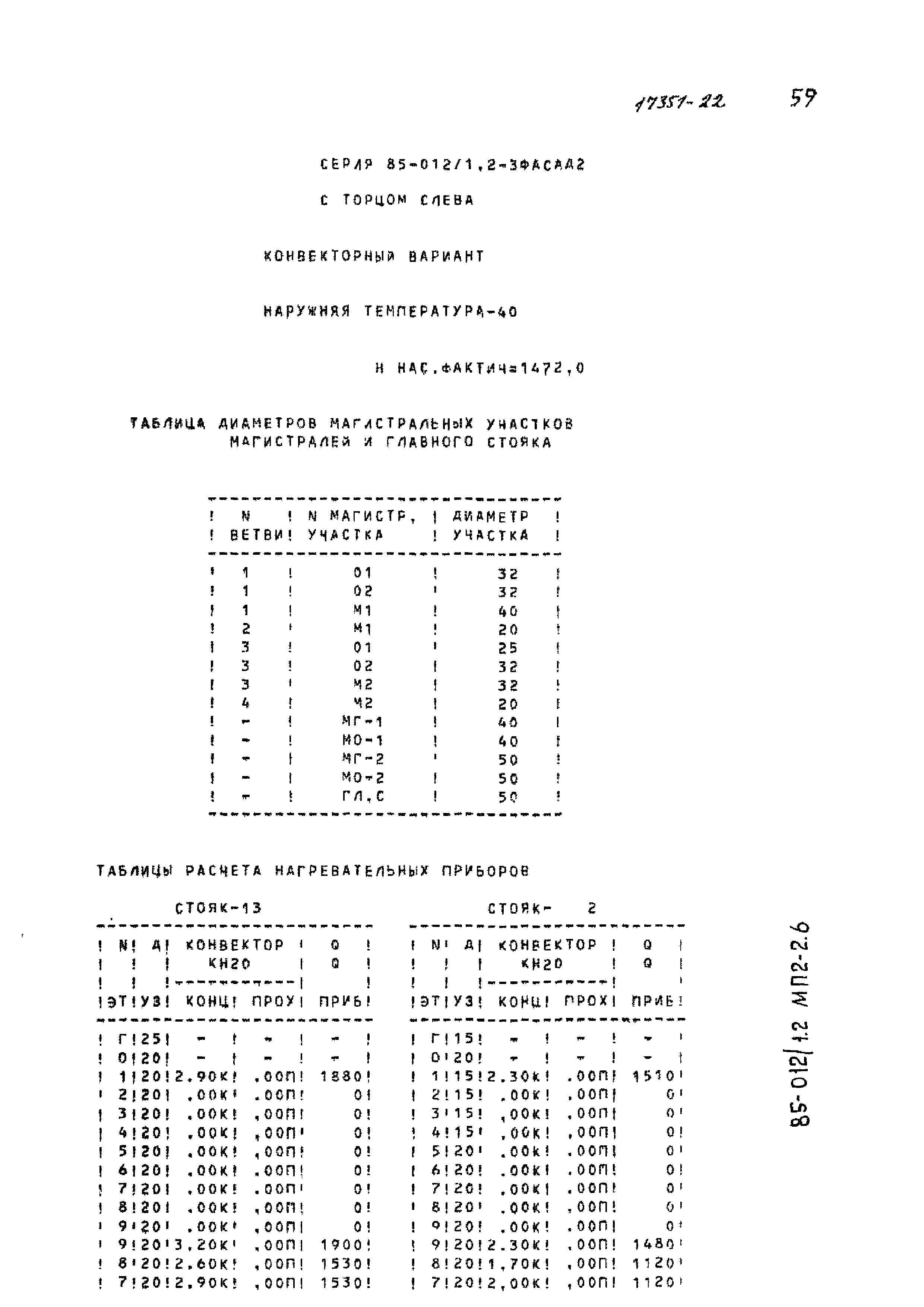 Типовой проект 85-012/1.2