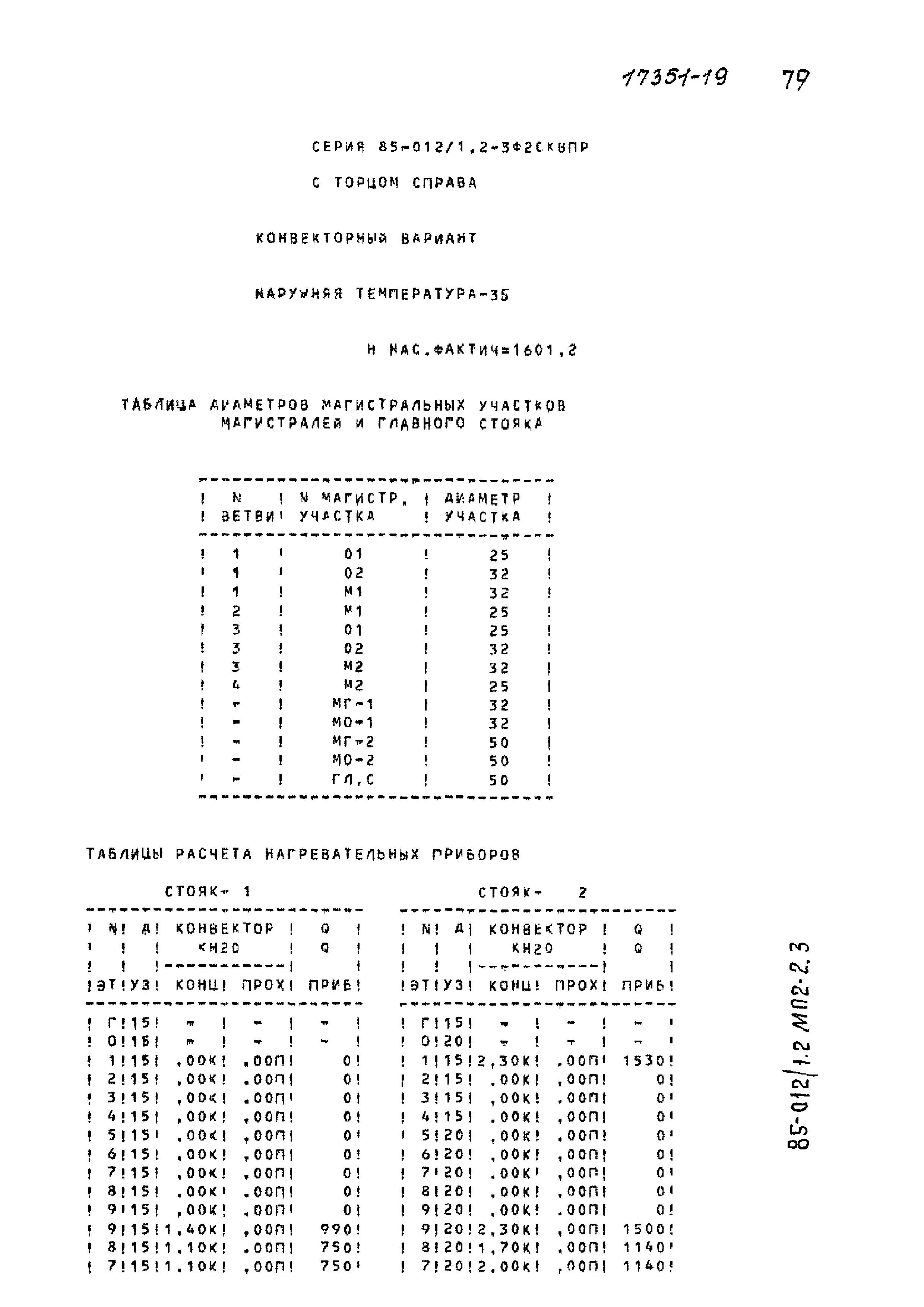 Типовой проект 85-012/1.2