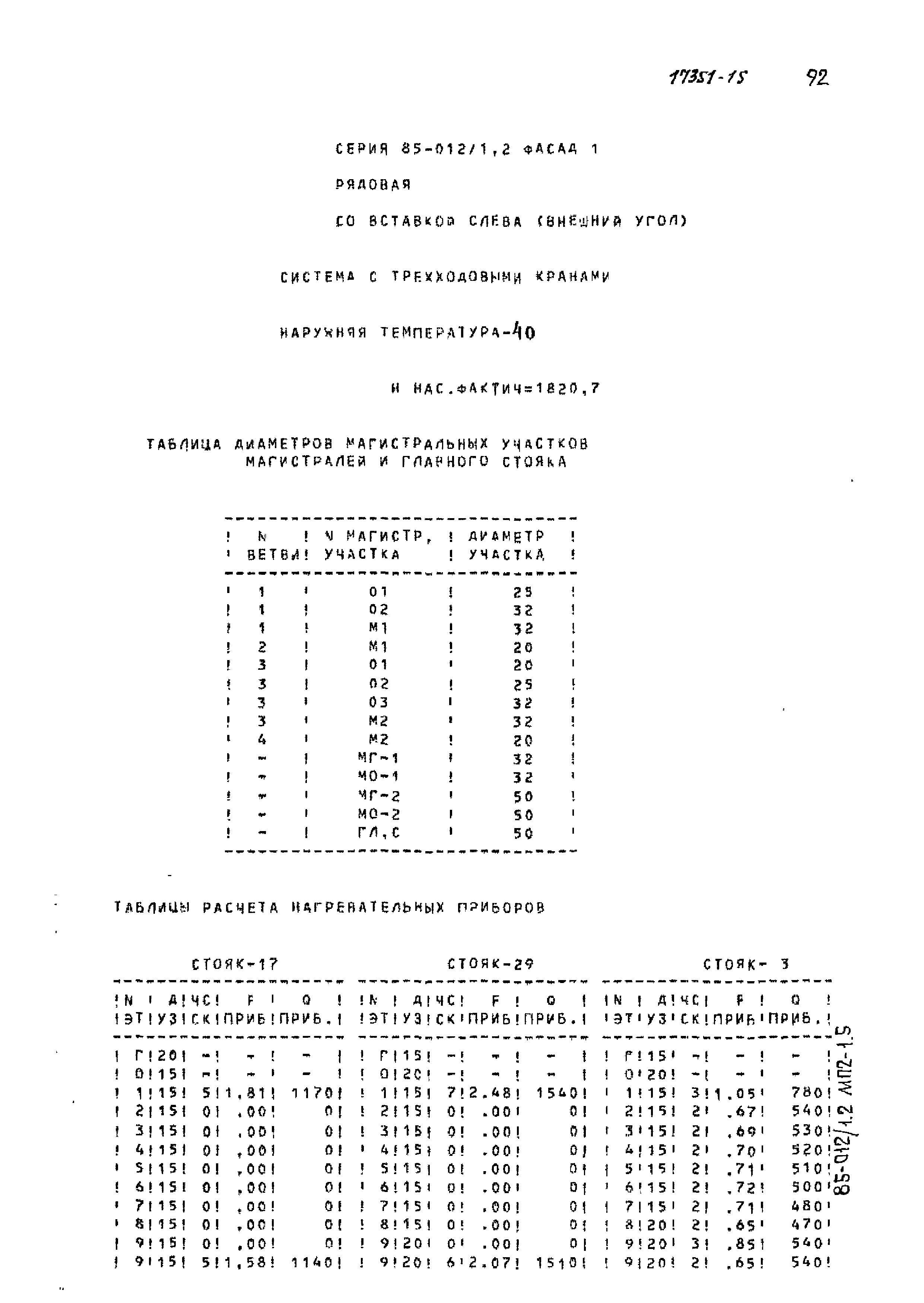 Типовой проект 85-012/1.2