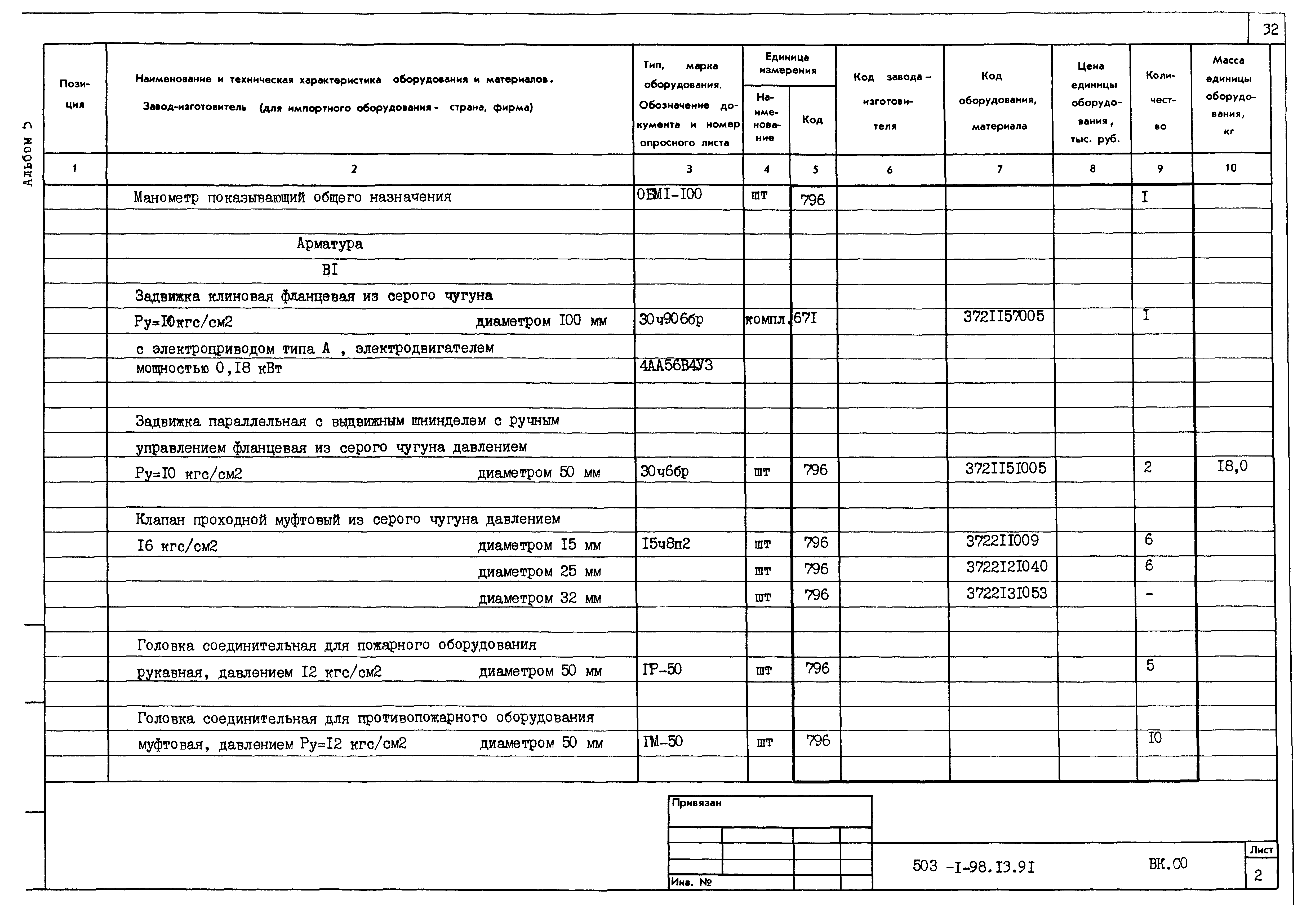 Типовой проект 503-1-98.13.91