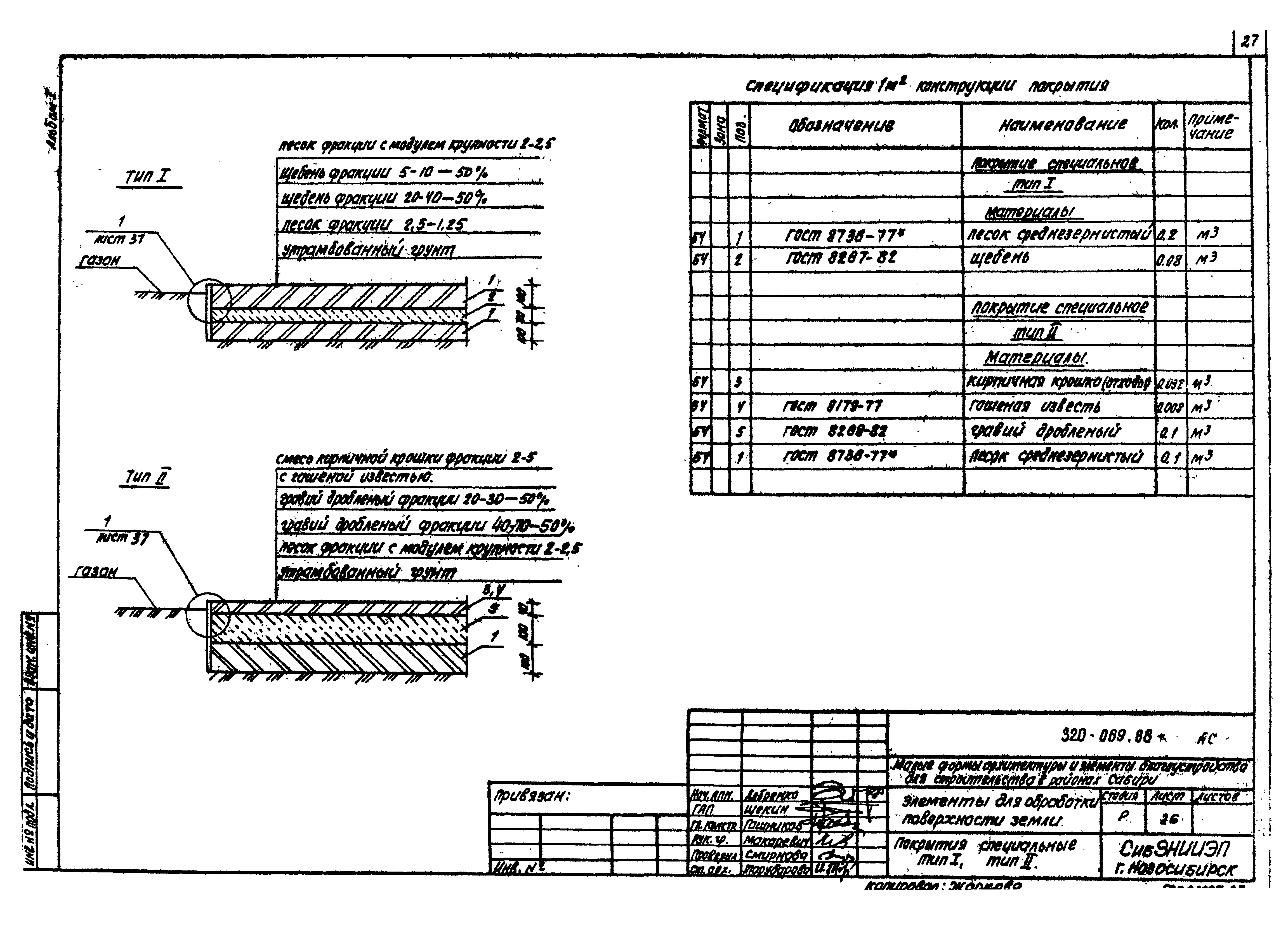 Типовые проектные решения 320-069.86