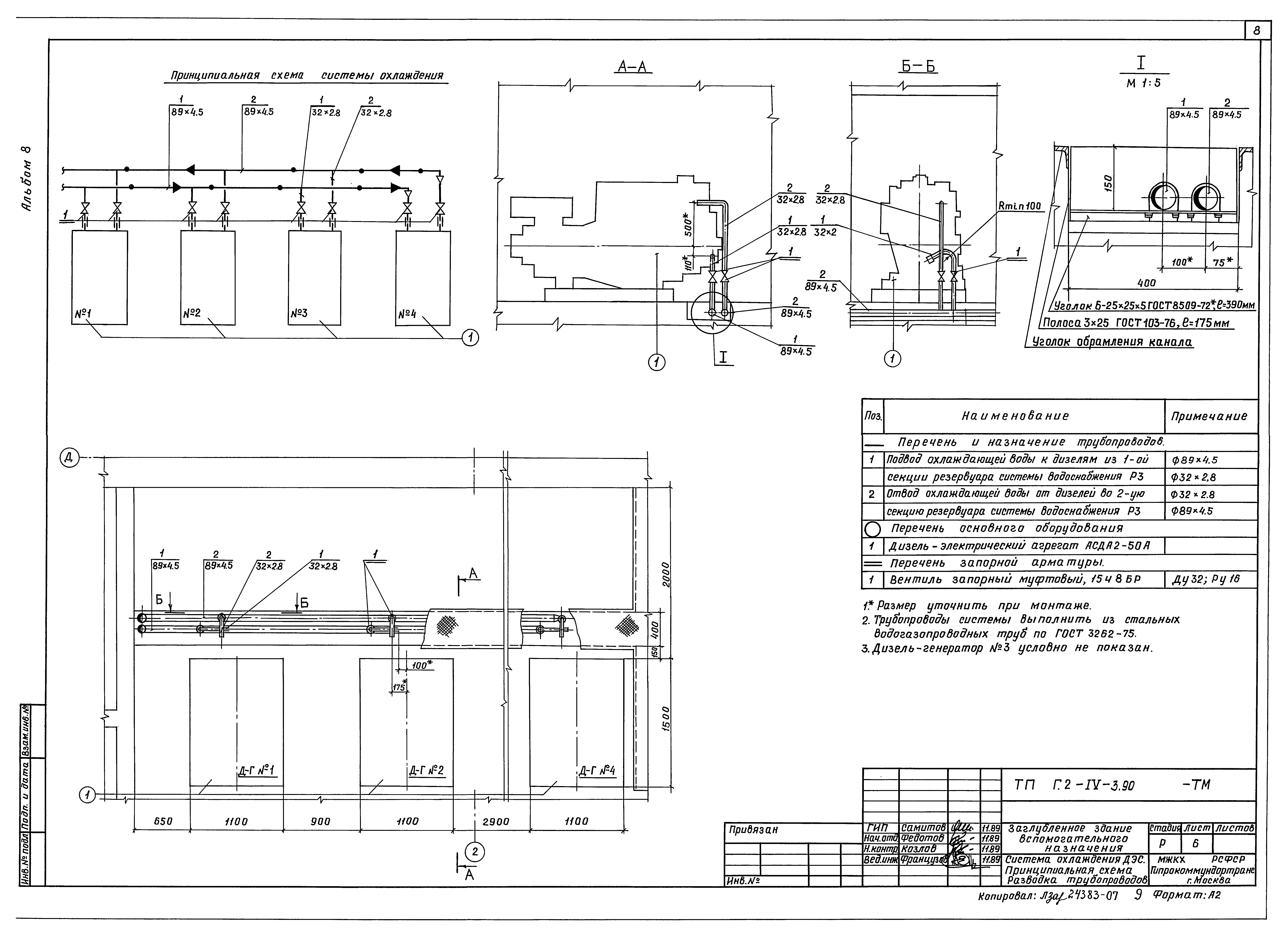 Типовой проект Г.2-IV-3.90