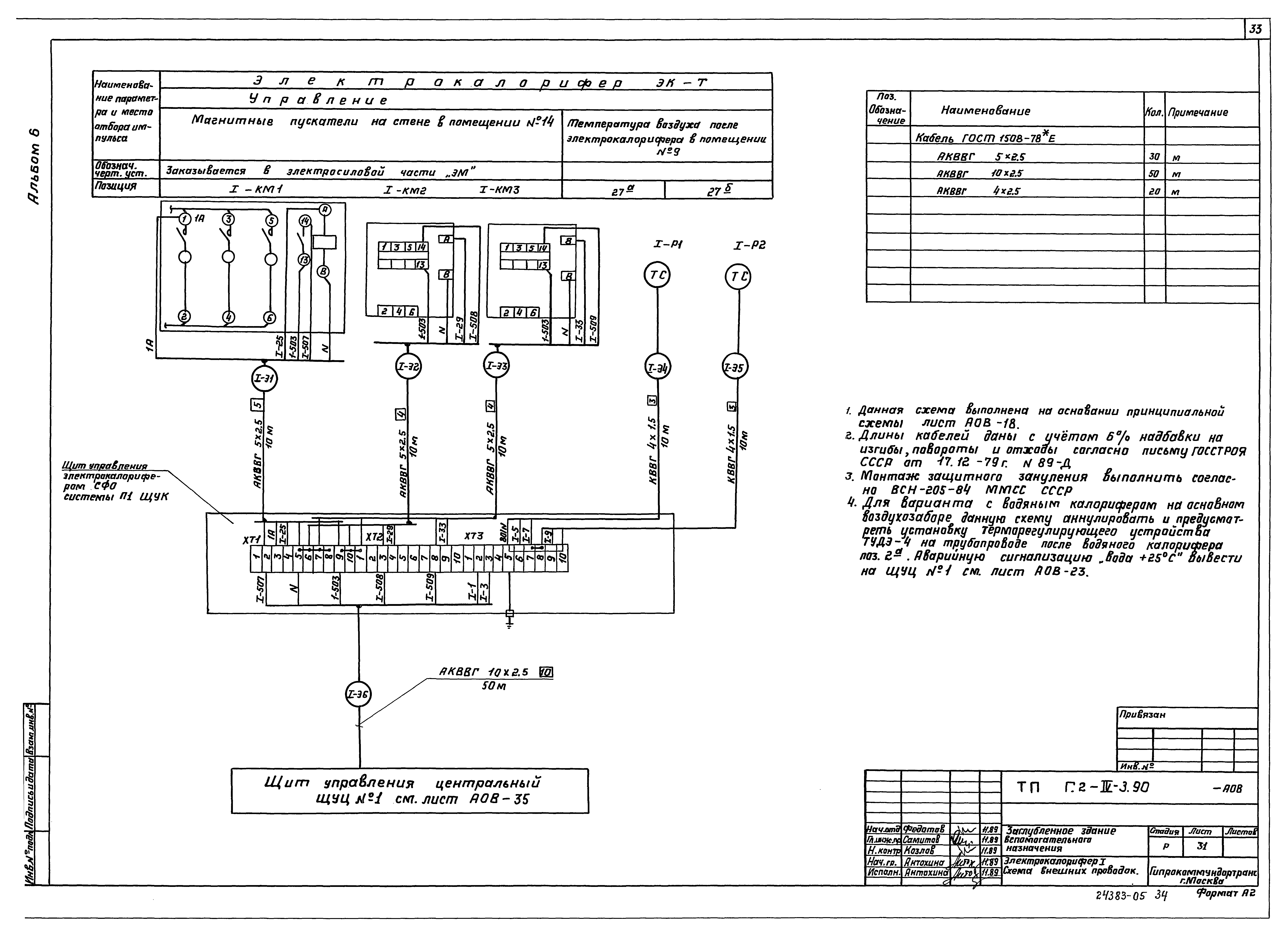 Типовой проект Г.2-IV-3.90