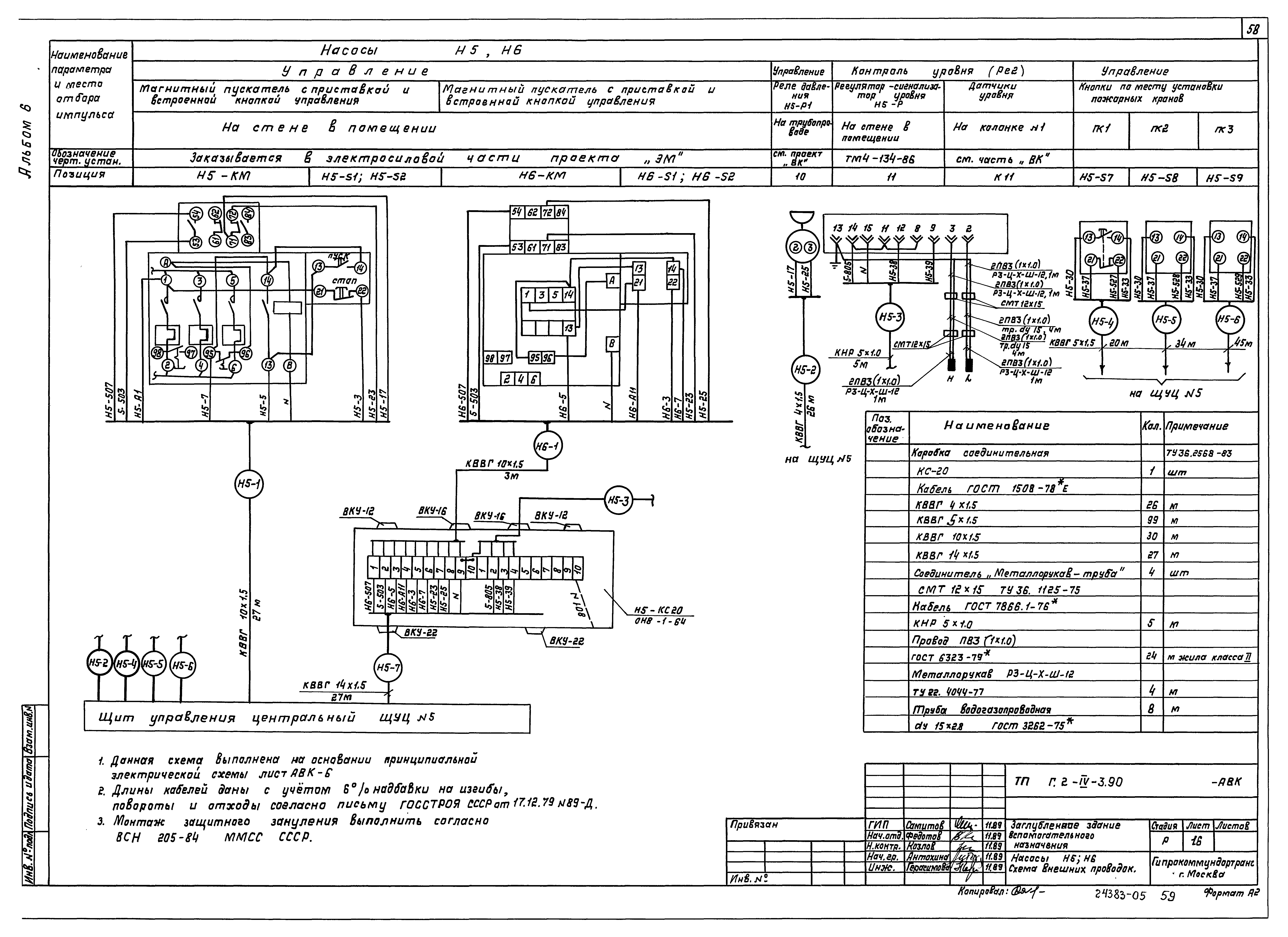 Типовой проект Г.2-IV-3.90