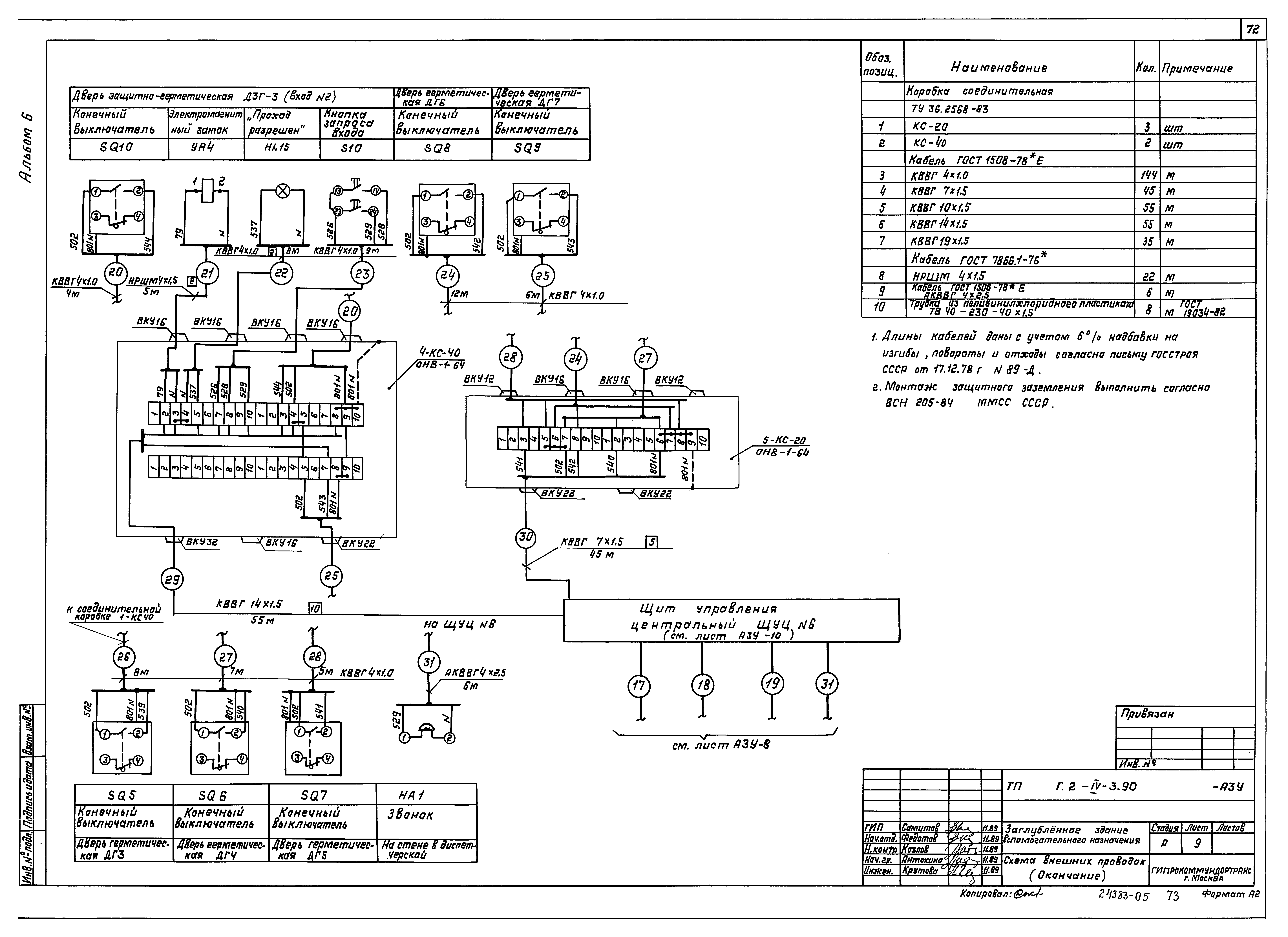 Типовой проект Г.2-IV-3.90