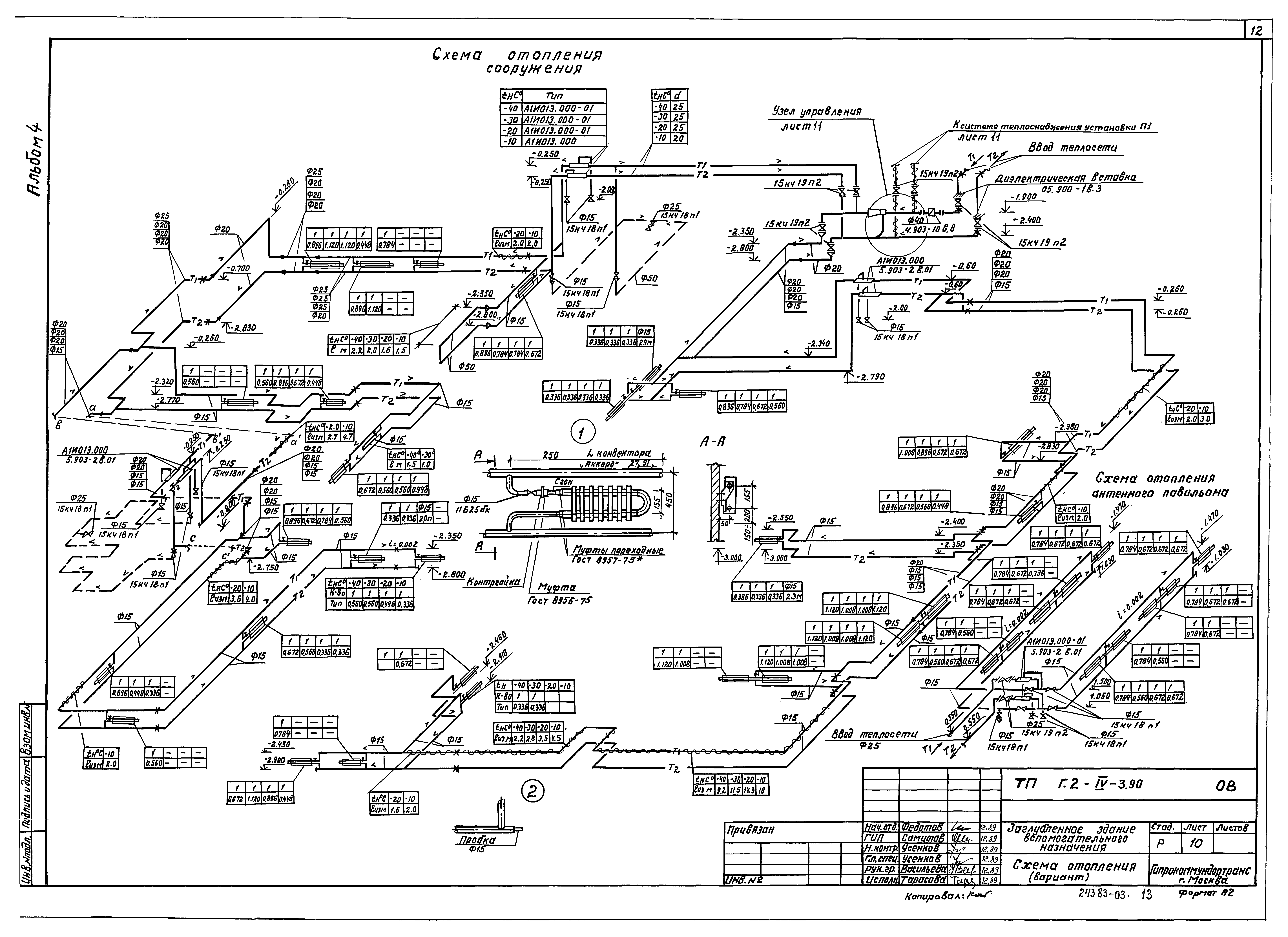 Типовой проект Г.2-IV-3.90