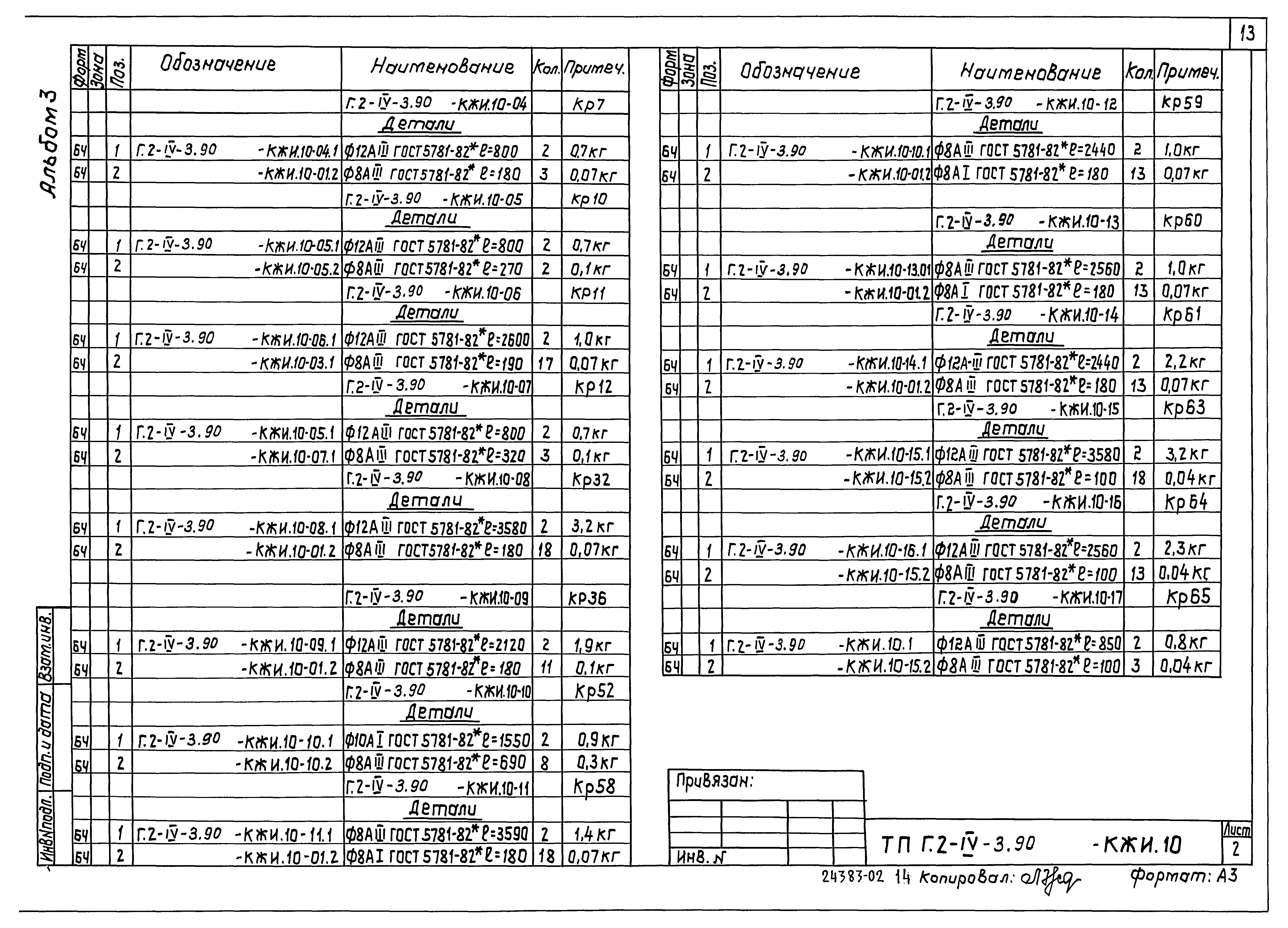 Типовой проект Г.2-IV-3.90