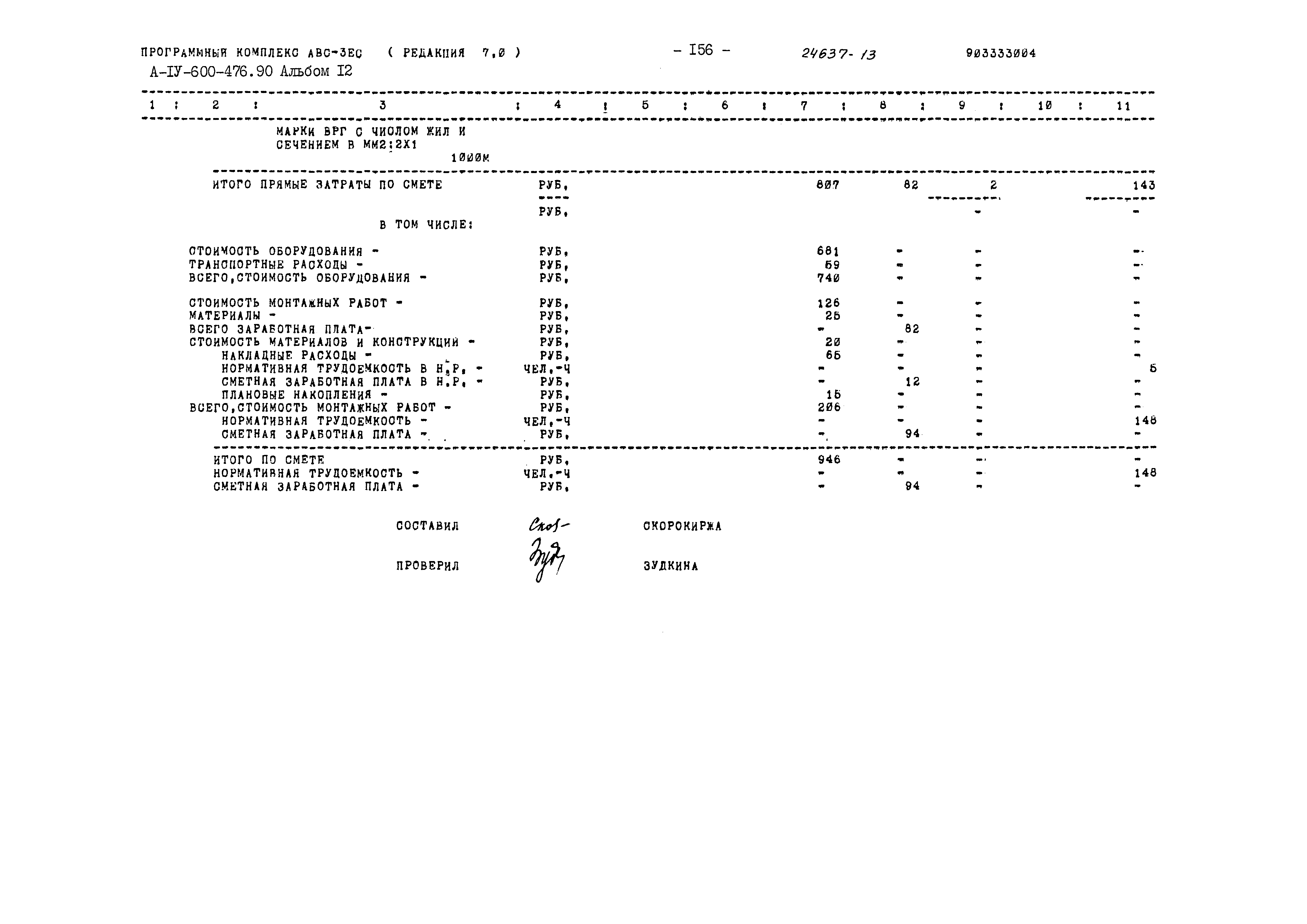 Типовой проект А-IV-600-476.90