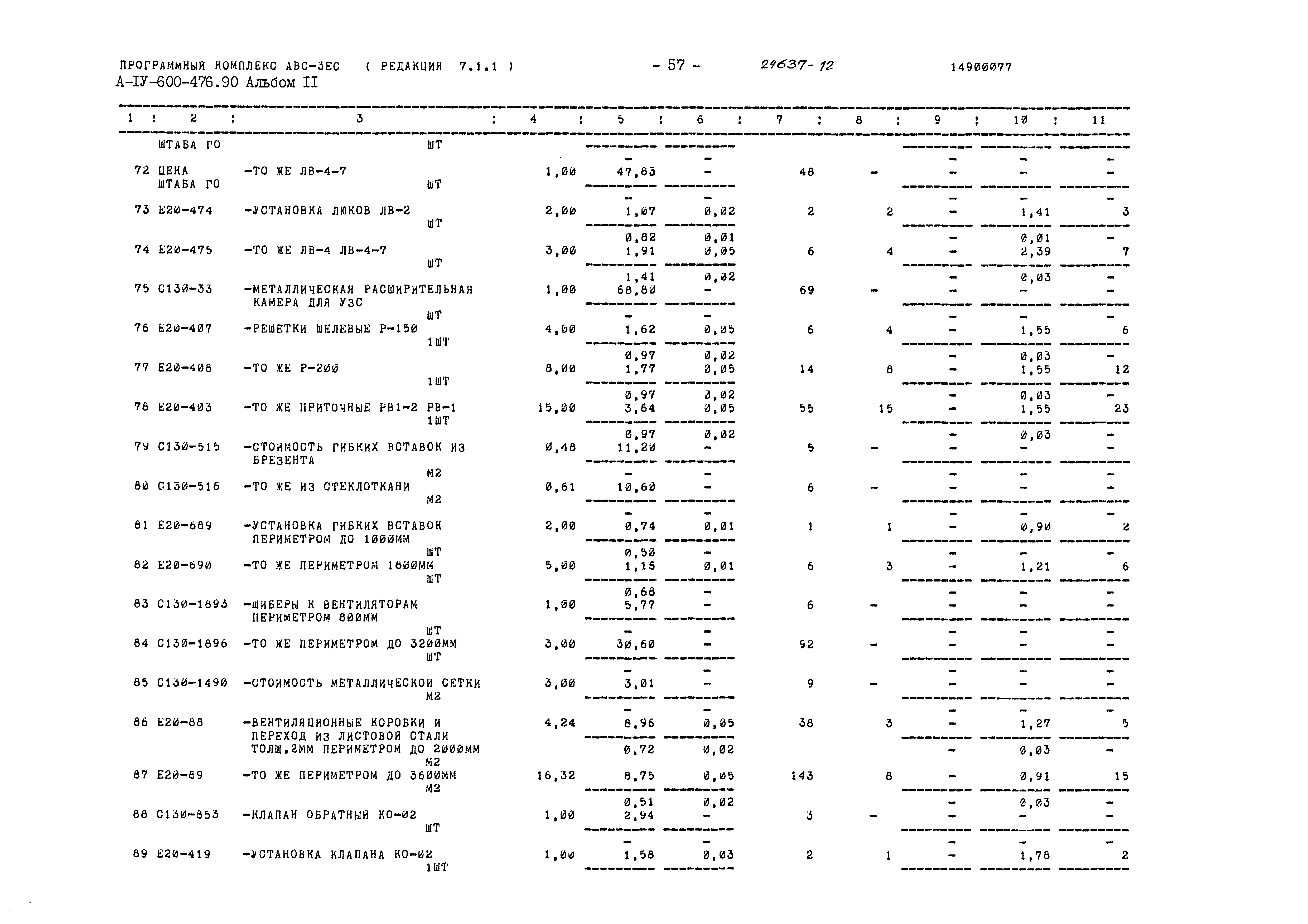 Типовой проект А-IV-600-476.90