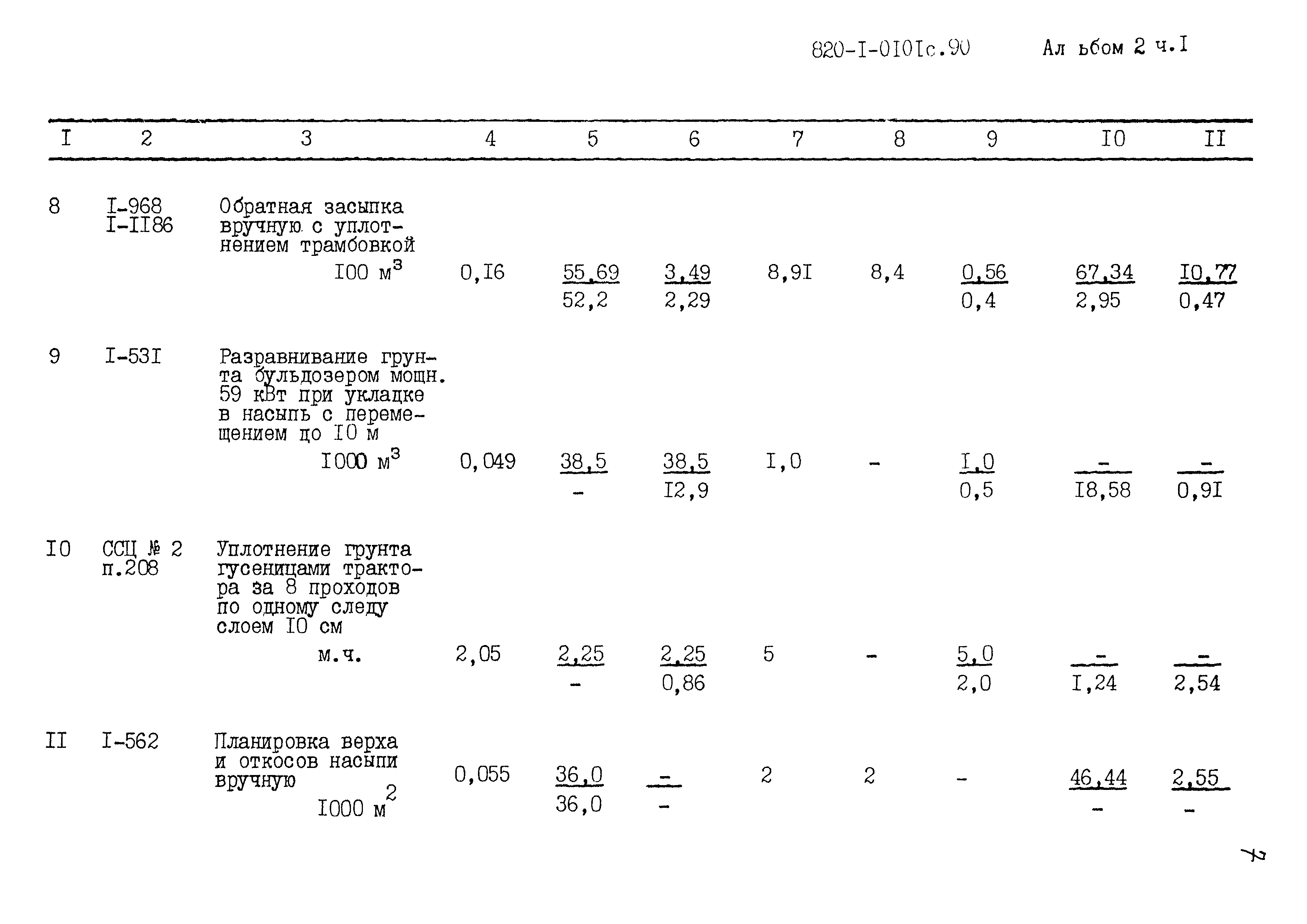 Типовые проектные решения 820-1-0101с.90