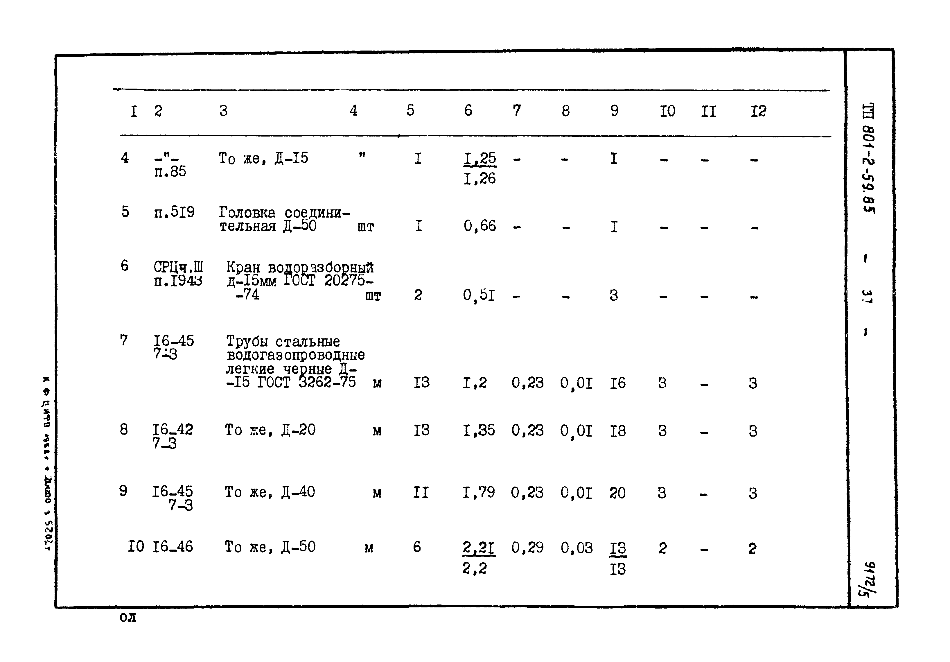 Типовой проект 801-2-60.85