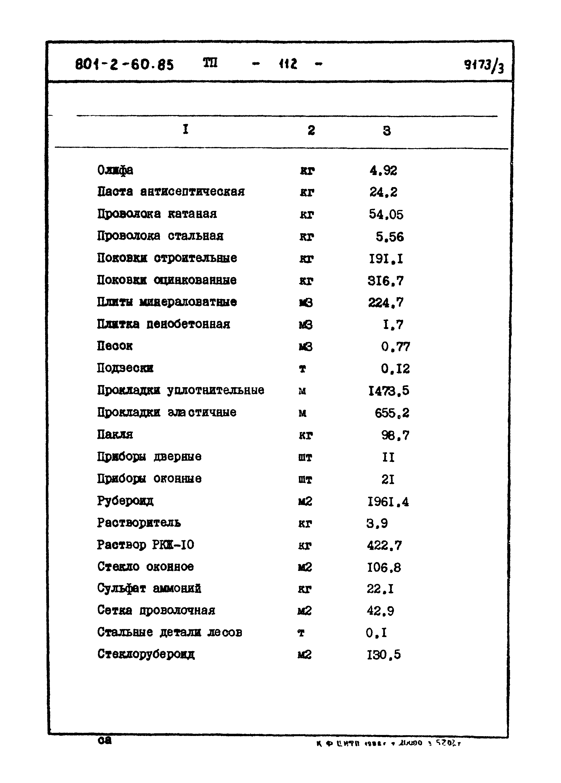 Типовой проект 801-2-60.85