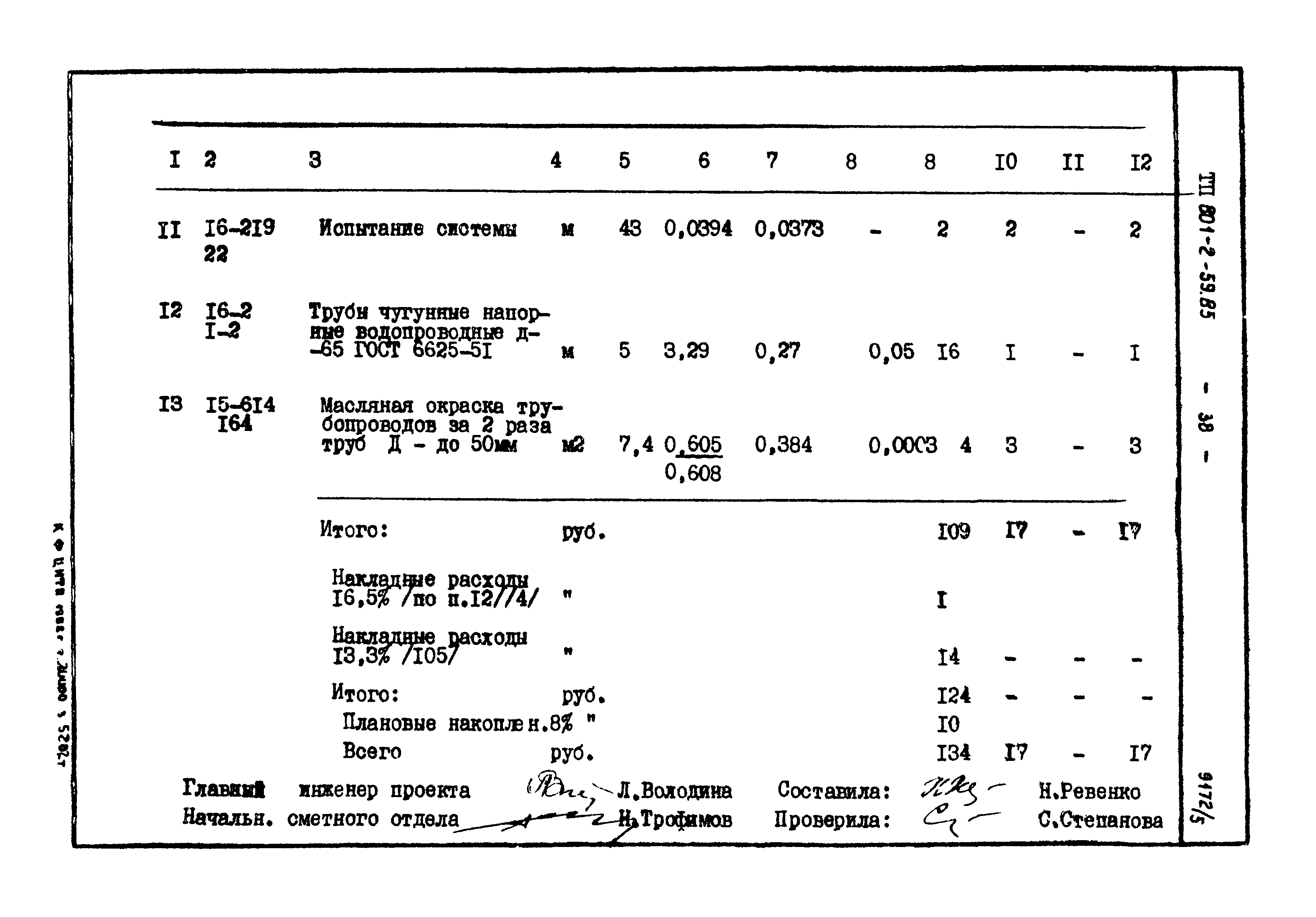 Типовой проект 801-2-59.85