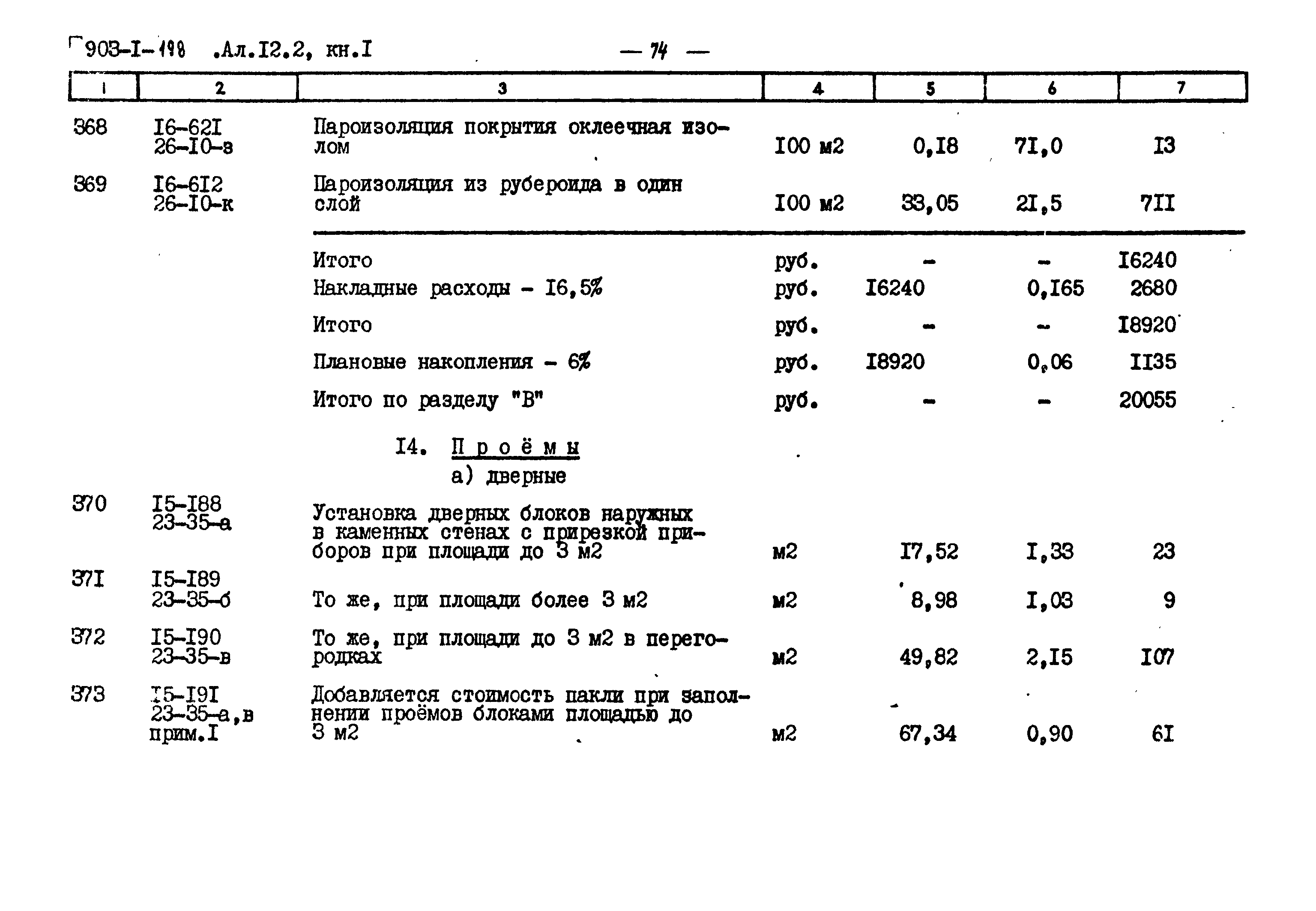 Типовой проект 903-1-198