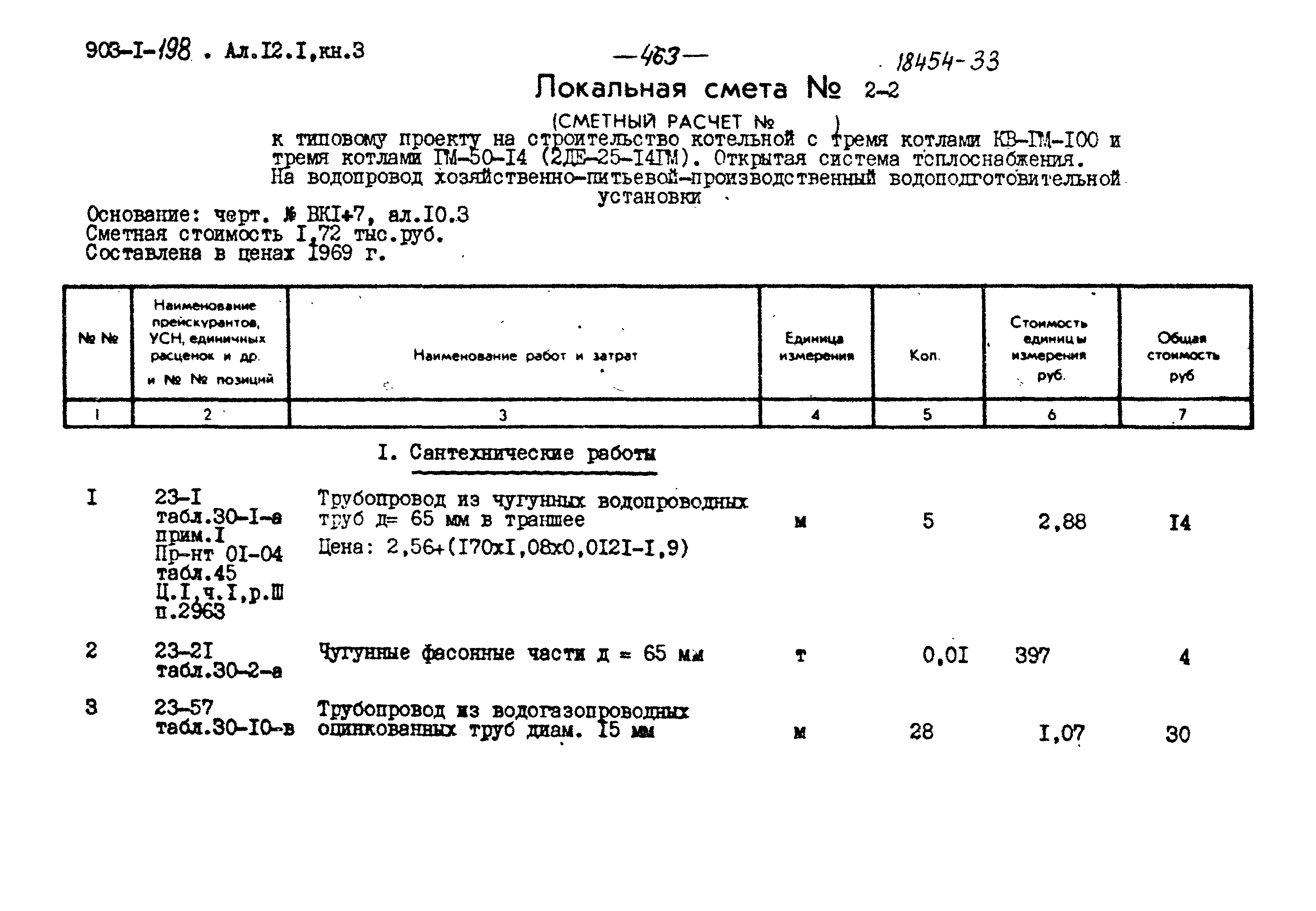 Типовой проект 903-1-198