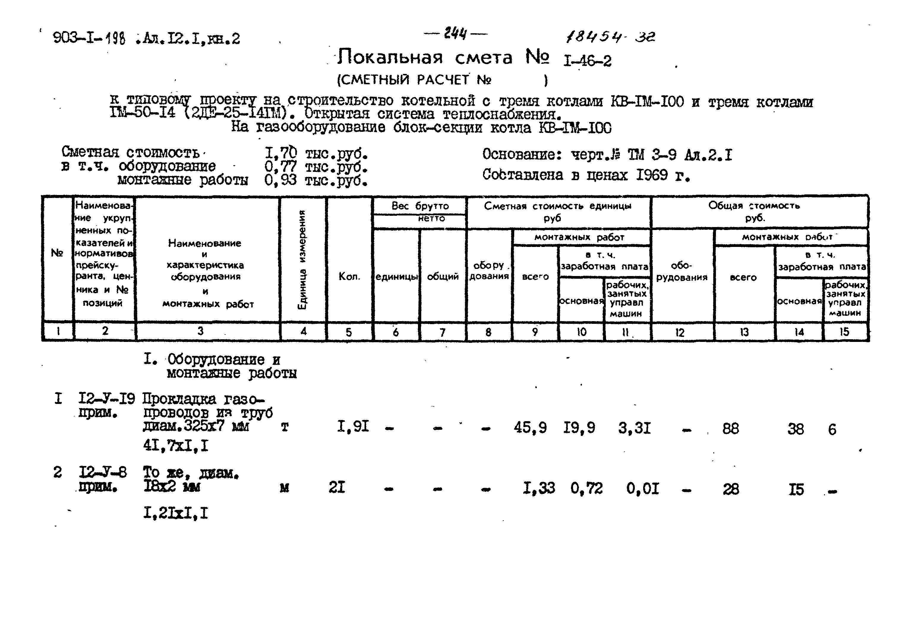 Типовой проект 903-1-198