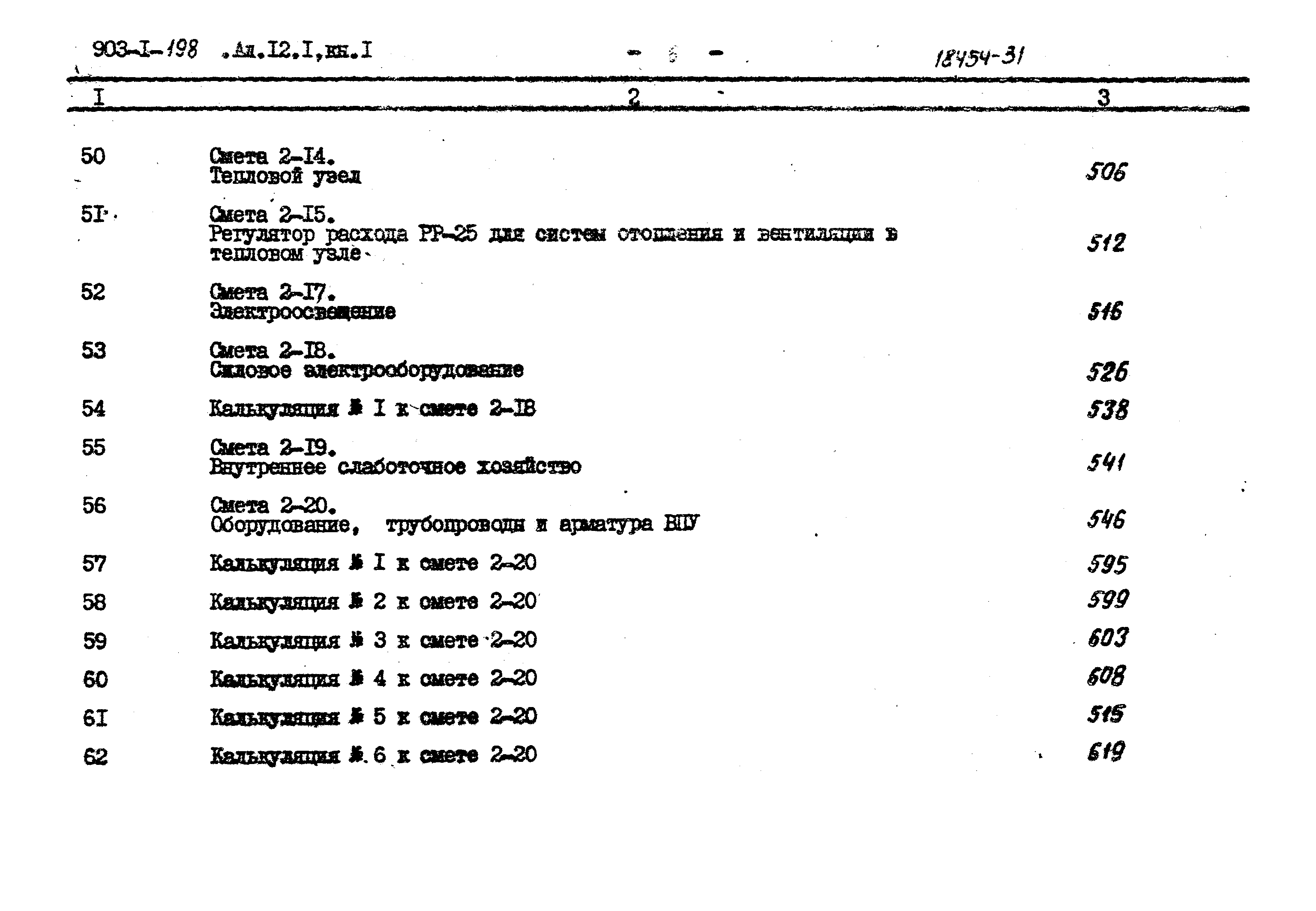 Типовой проект 903-1-198