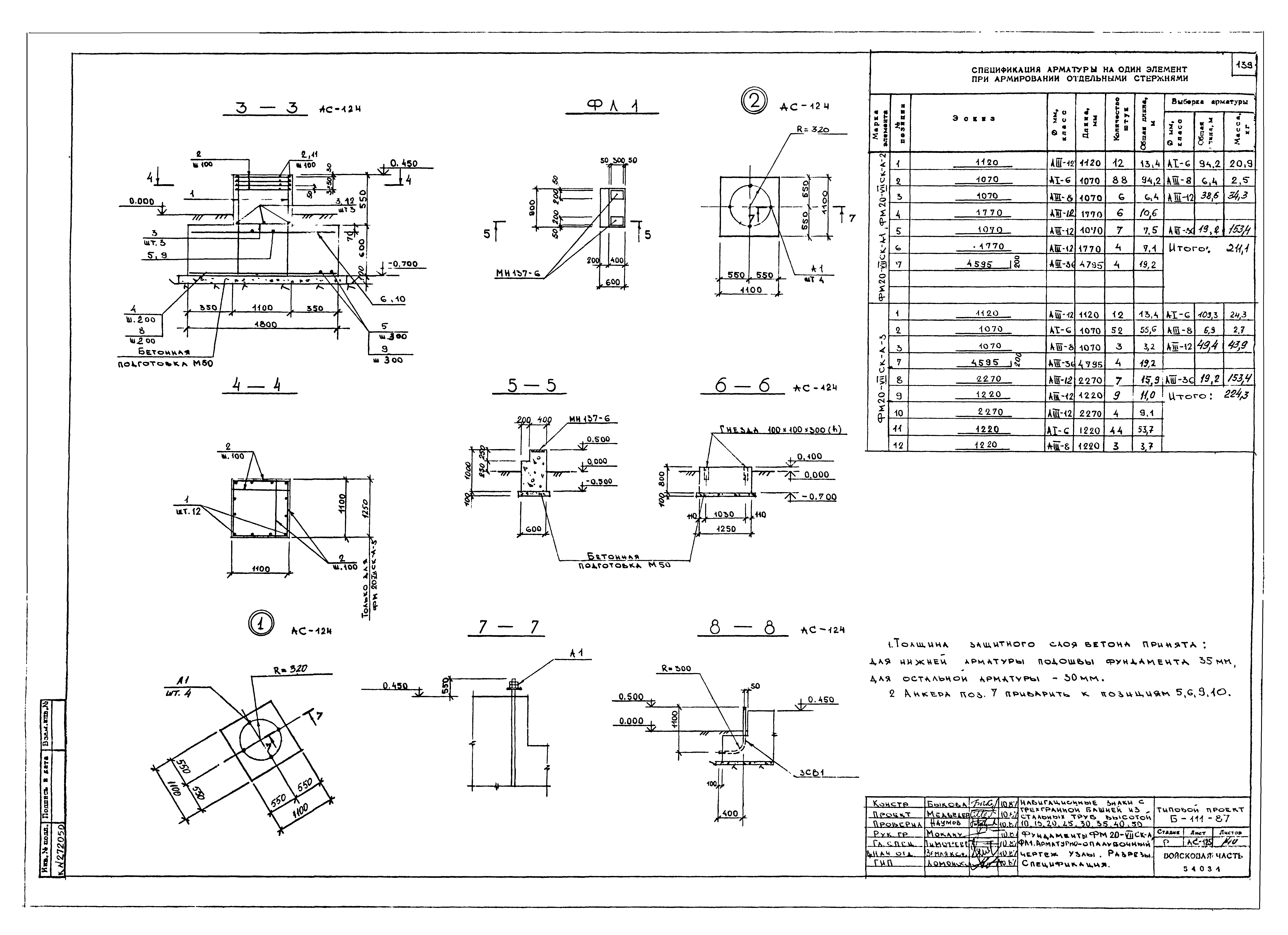 Типовой проект Б-111-87