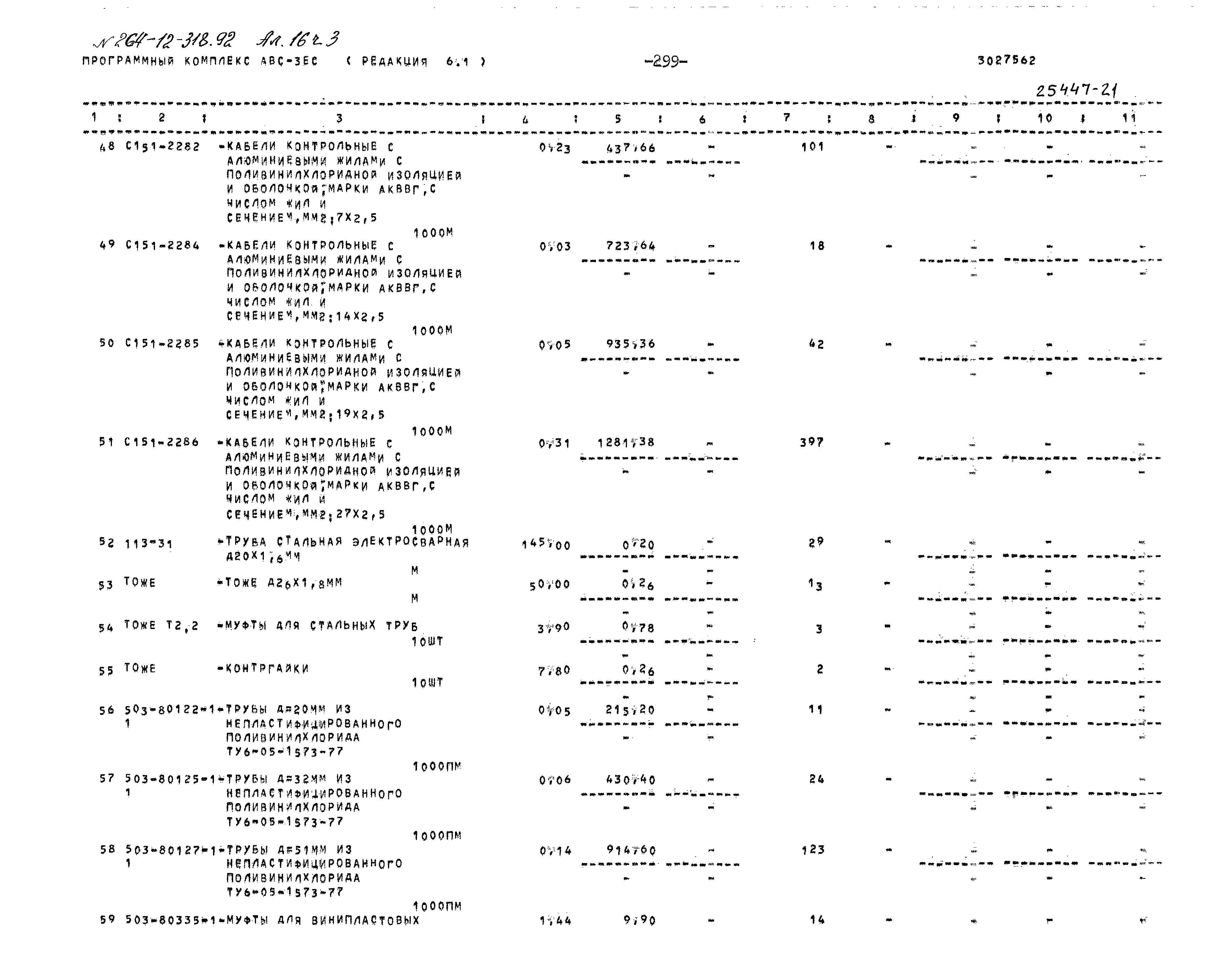 Типовой проект 264-12-318.92