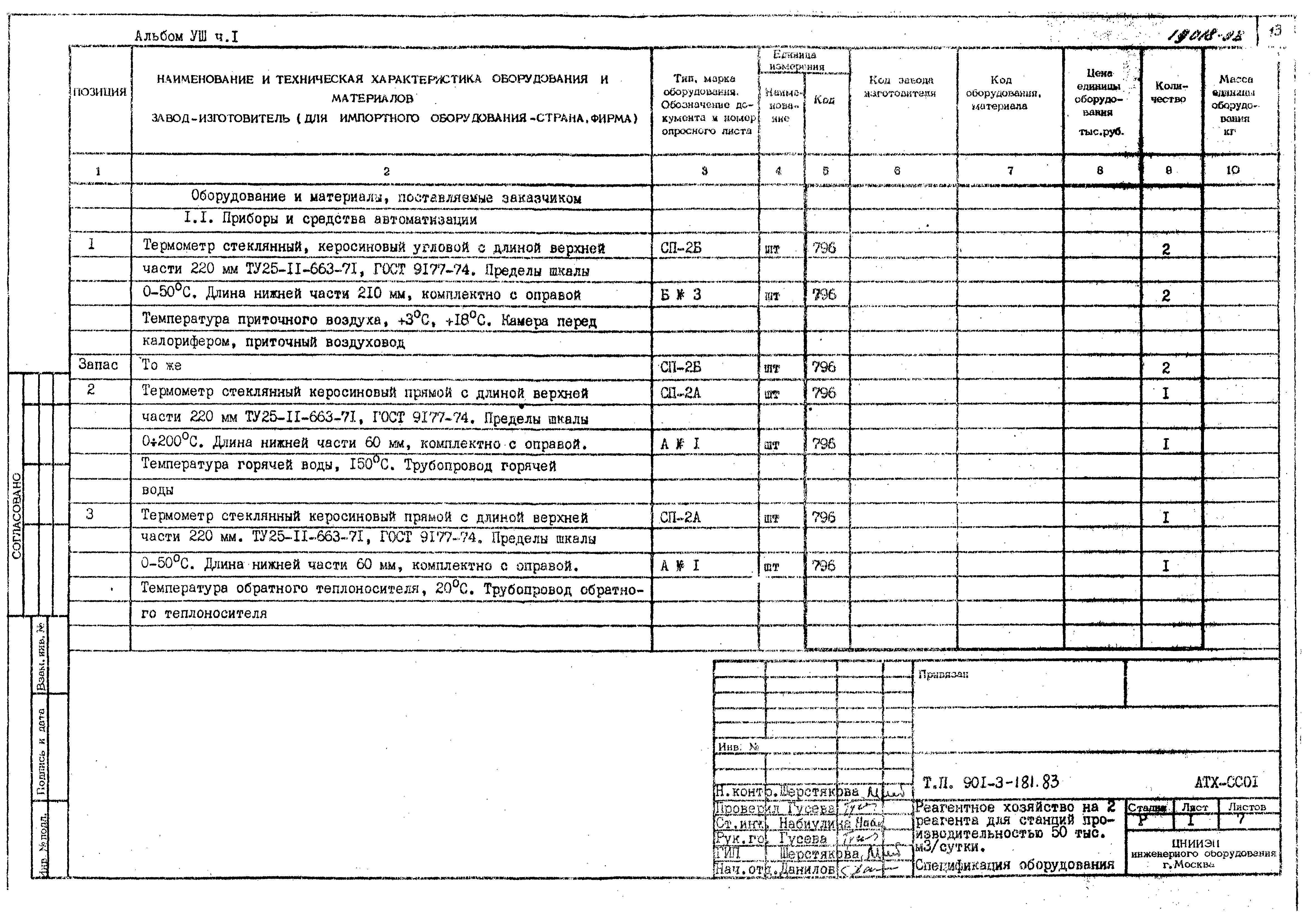 Типовой проект 901-3-181.83