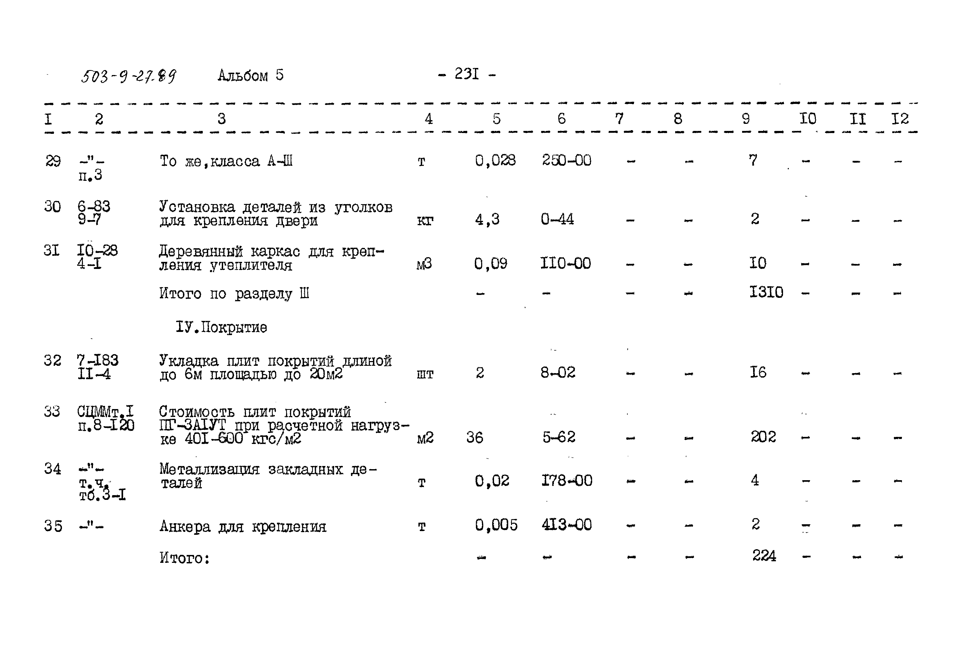 Типовой проект 503-9-27.89